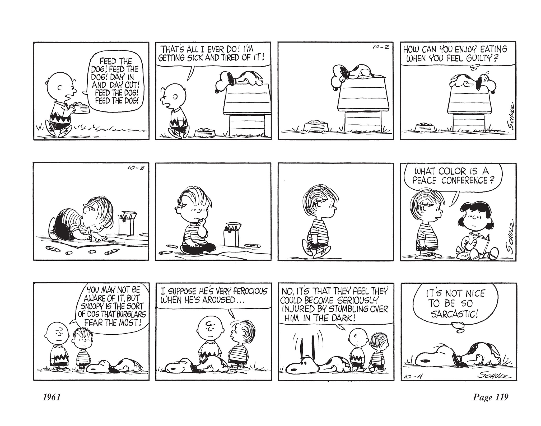 Read online The Complete Peanuts comic -  Issue # TPB 6 - 134