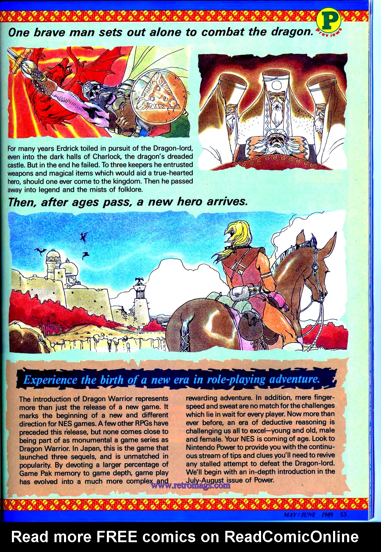 Read online Nintendo Power comic -  Issue #6 - 56