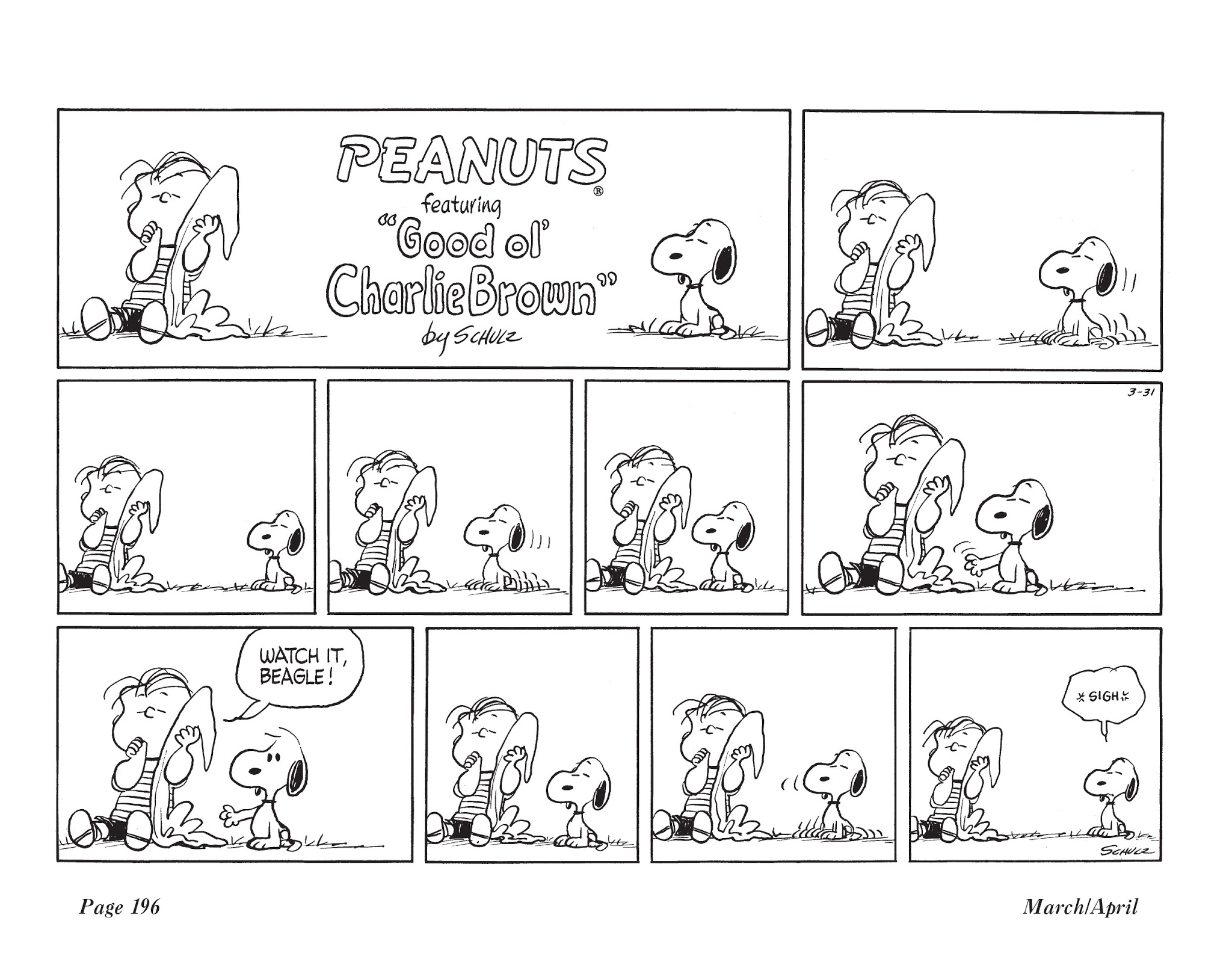 Read online The Complete Peanuts comic -  Issue # TPB 9 - 207