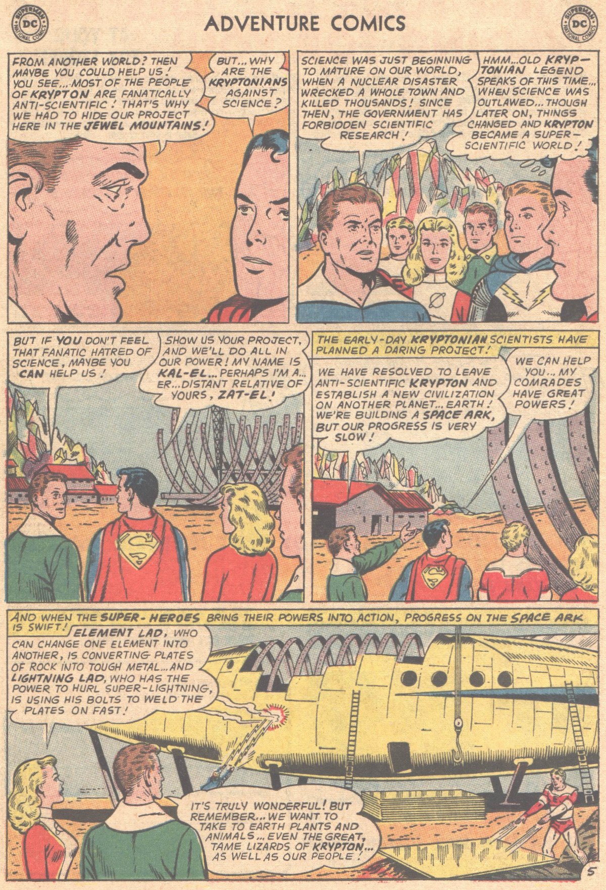 Read online Adventure Comics (1938) comic -  Issue #333 - 6