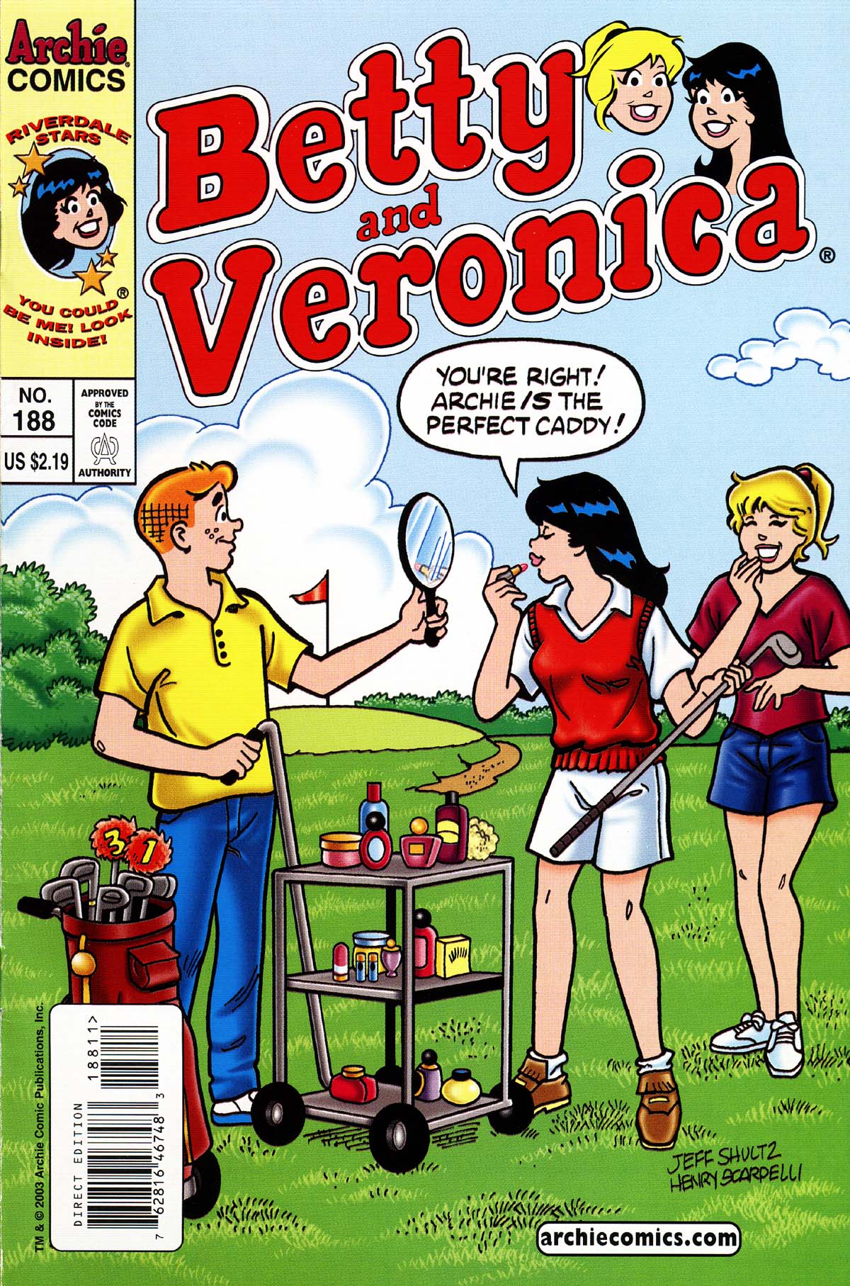 Read online Betty and Veronica (1987) comic -  Issue #188 - 1