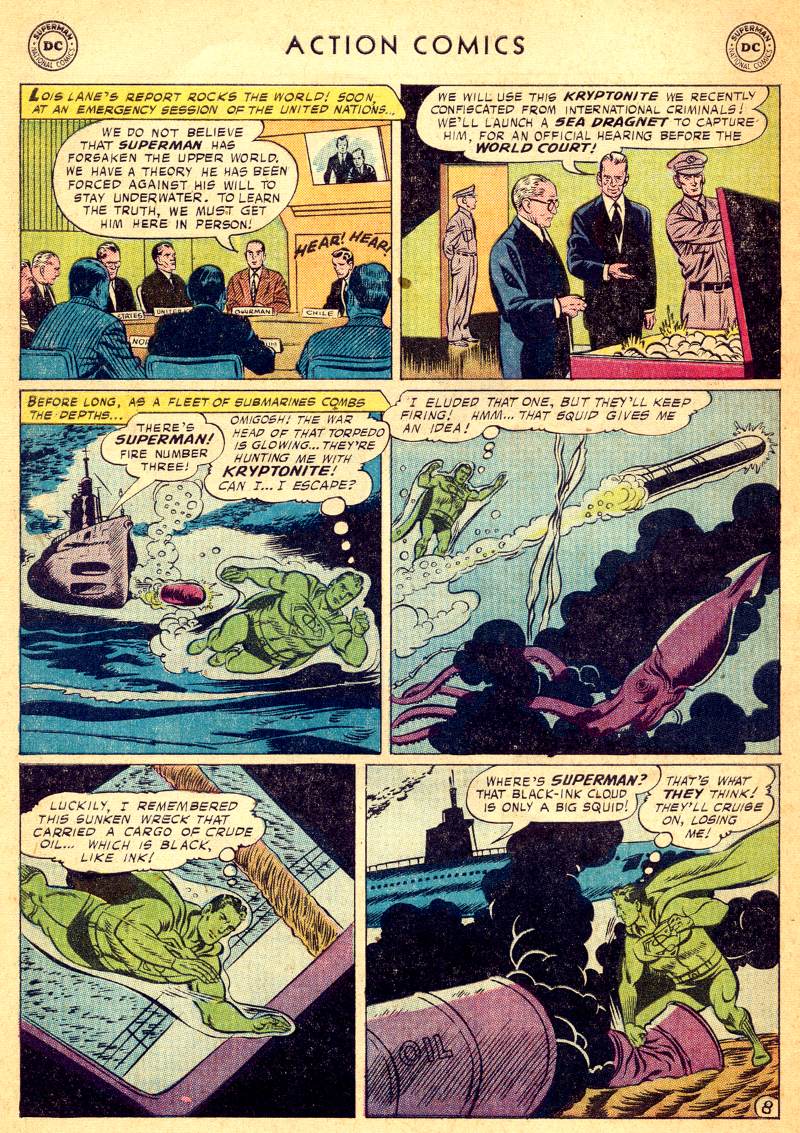 Read online Action Comics (1938) comic -  Issue #244 - 10