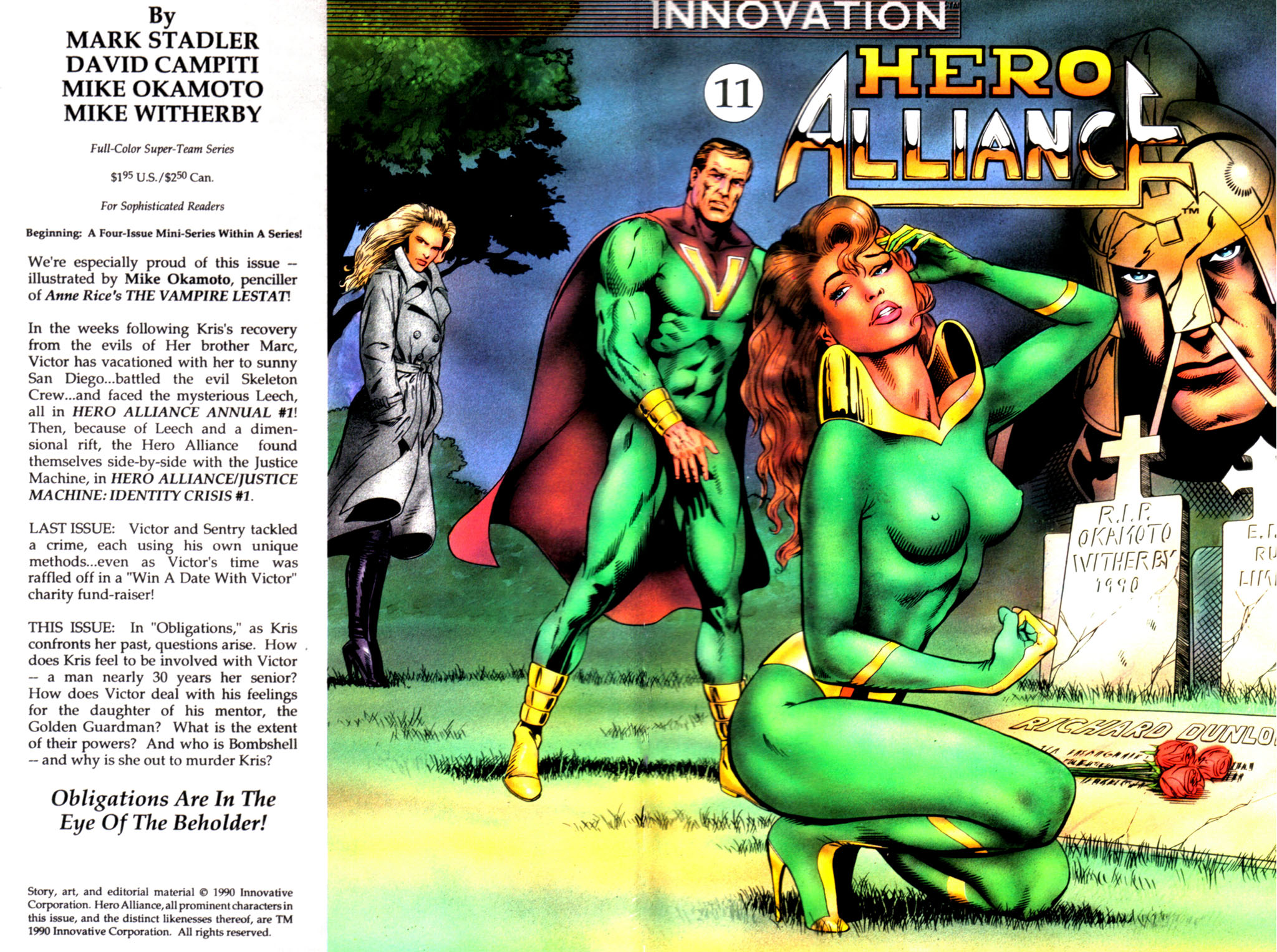 Read online Hero Alliance (1989) comic -  Issue #11 - 1