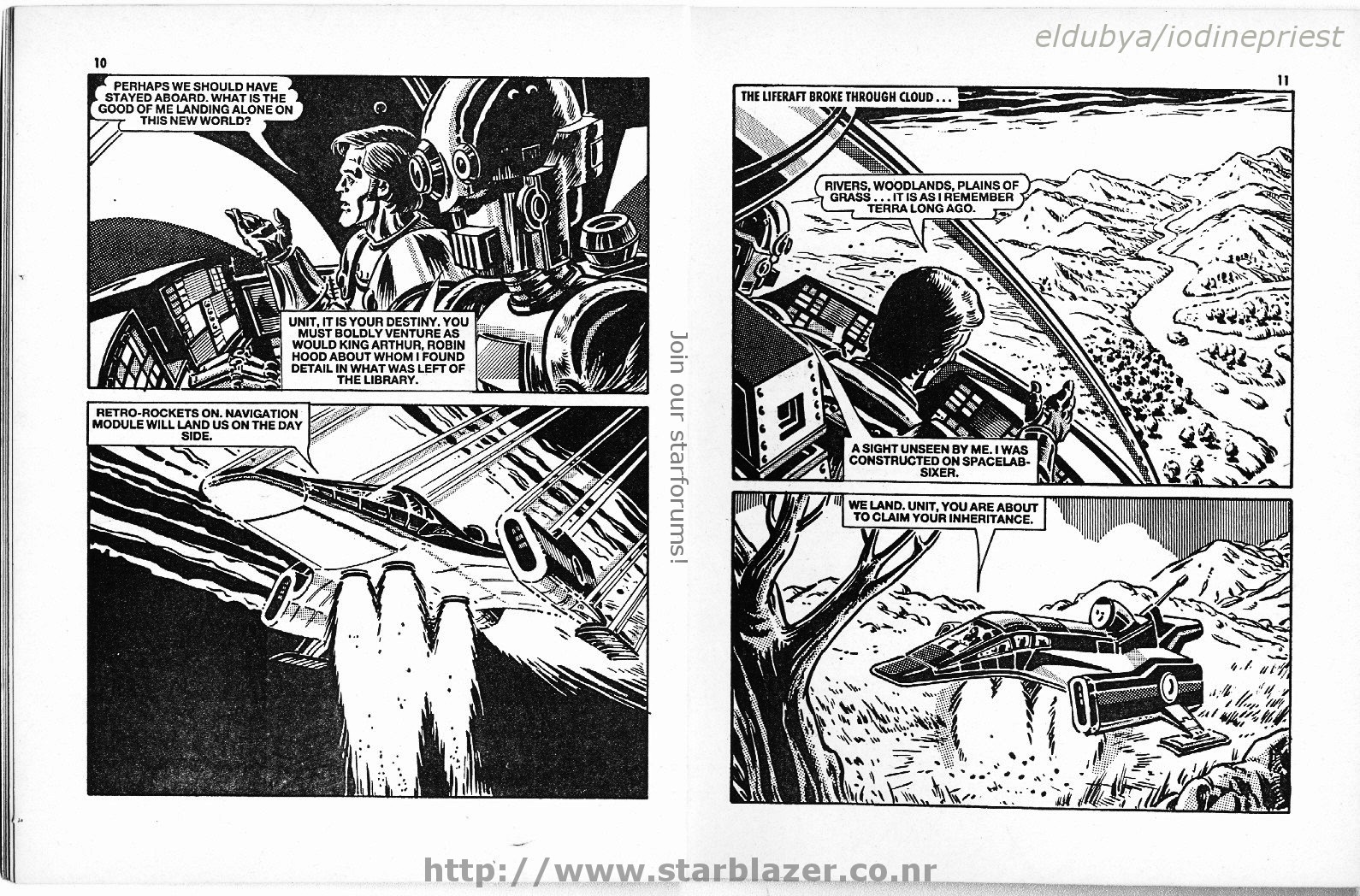 Read online Starblazer comic -  Issue #202 - 7