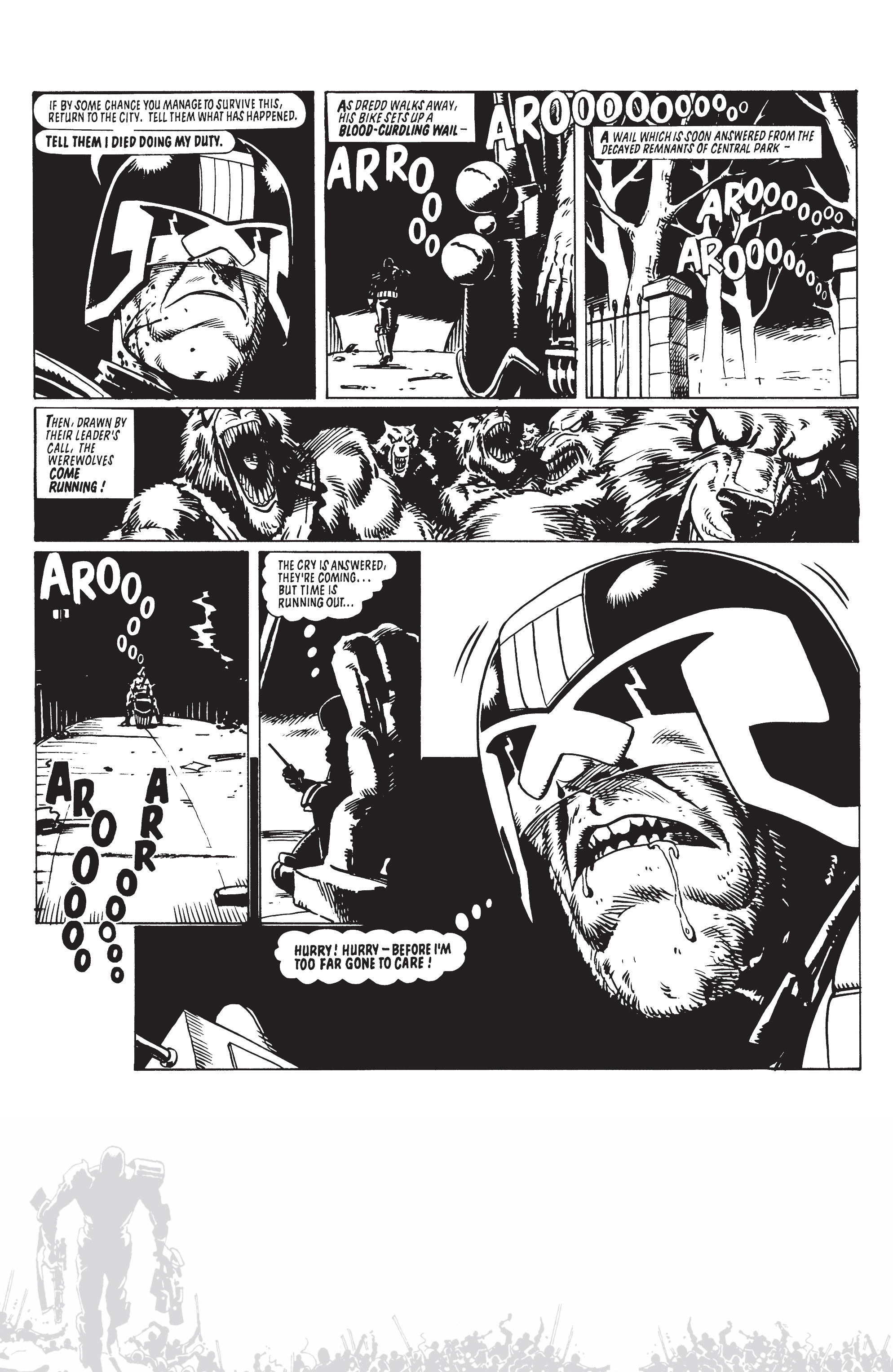 Read online Judge Dredd: Cry of the Werewolf comic -  Issue # Full - 40