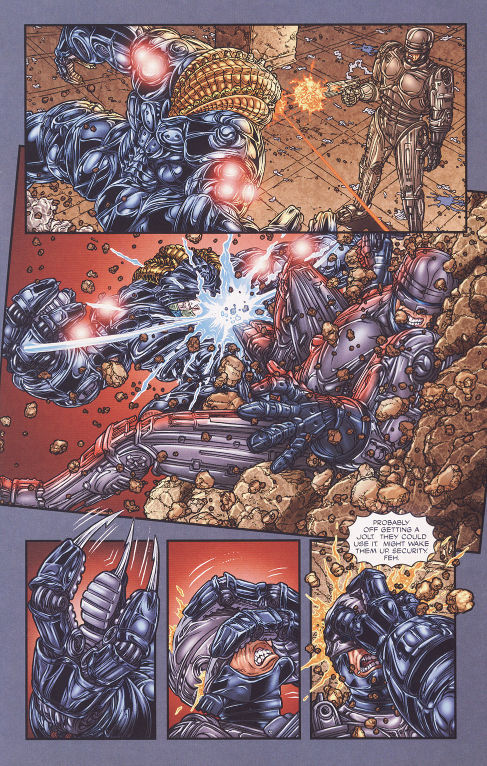 Read online Frank Miller's Robocop comic -  Issue #6 - 5