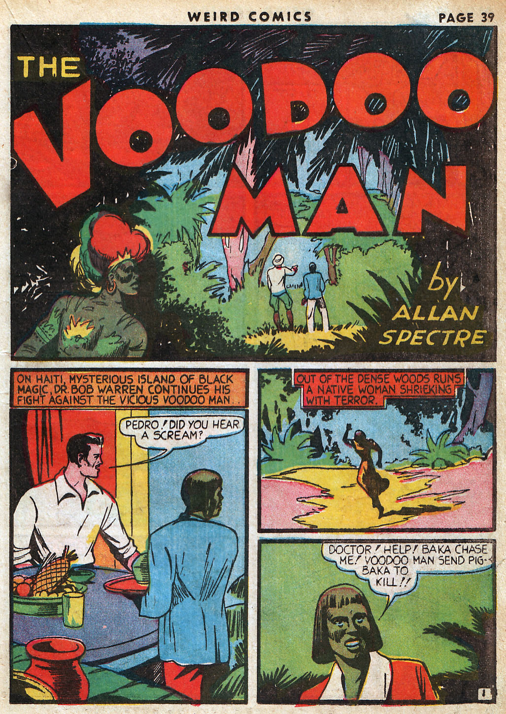 Read online Weird Comics comic -  Issue #3 - 41