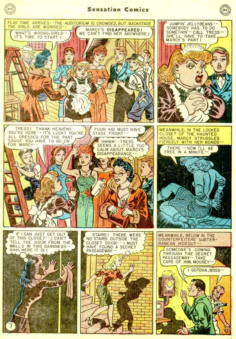 Read online Sensation (Mystery) Comics comic -  Issue #77 - 9