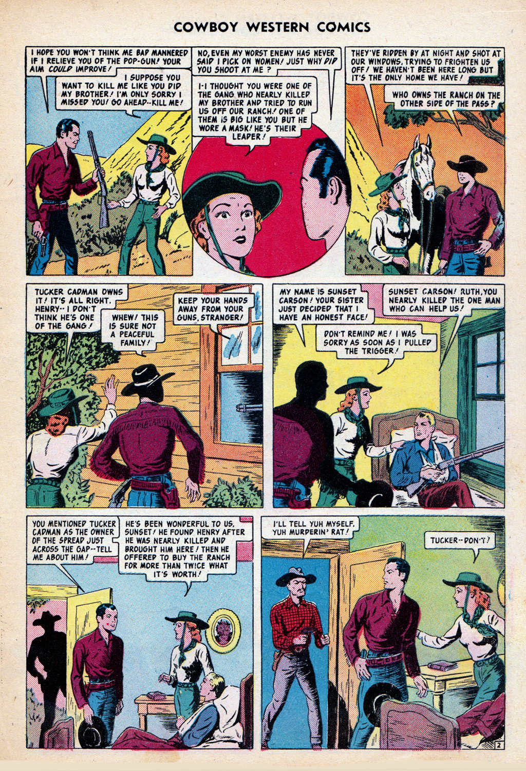 Read online Cowboy Western Comics (1948) comic -  Issue #30 - 13