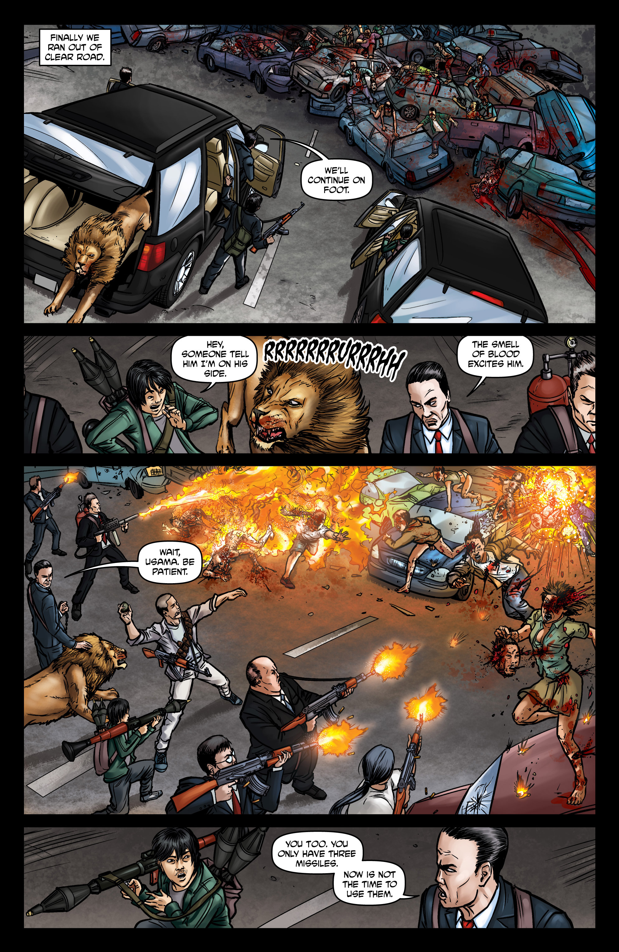 Read online Crossed: Badlands comic -  Issue #72 - 6