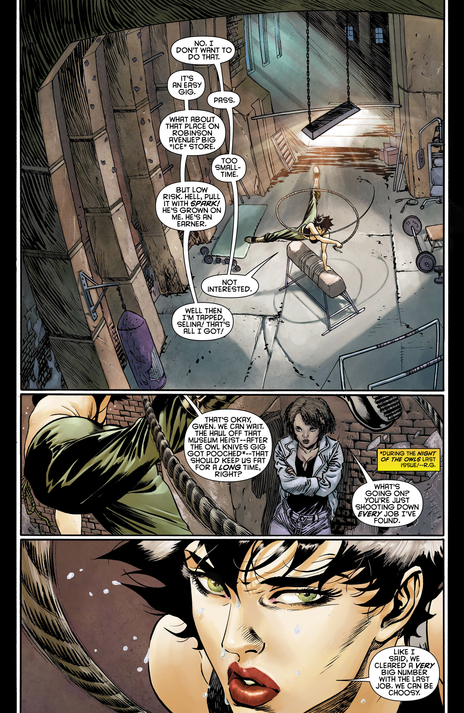 Read online Catwoman (2011) comic -  Issue #10 - 16