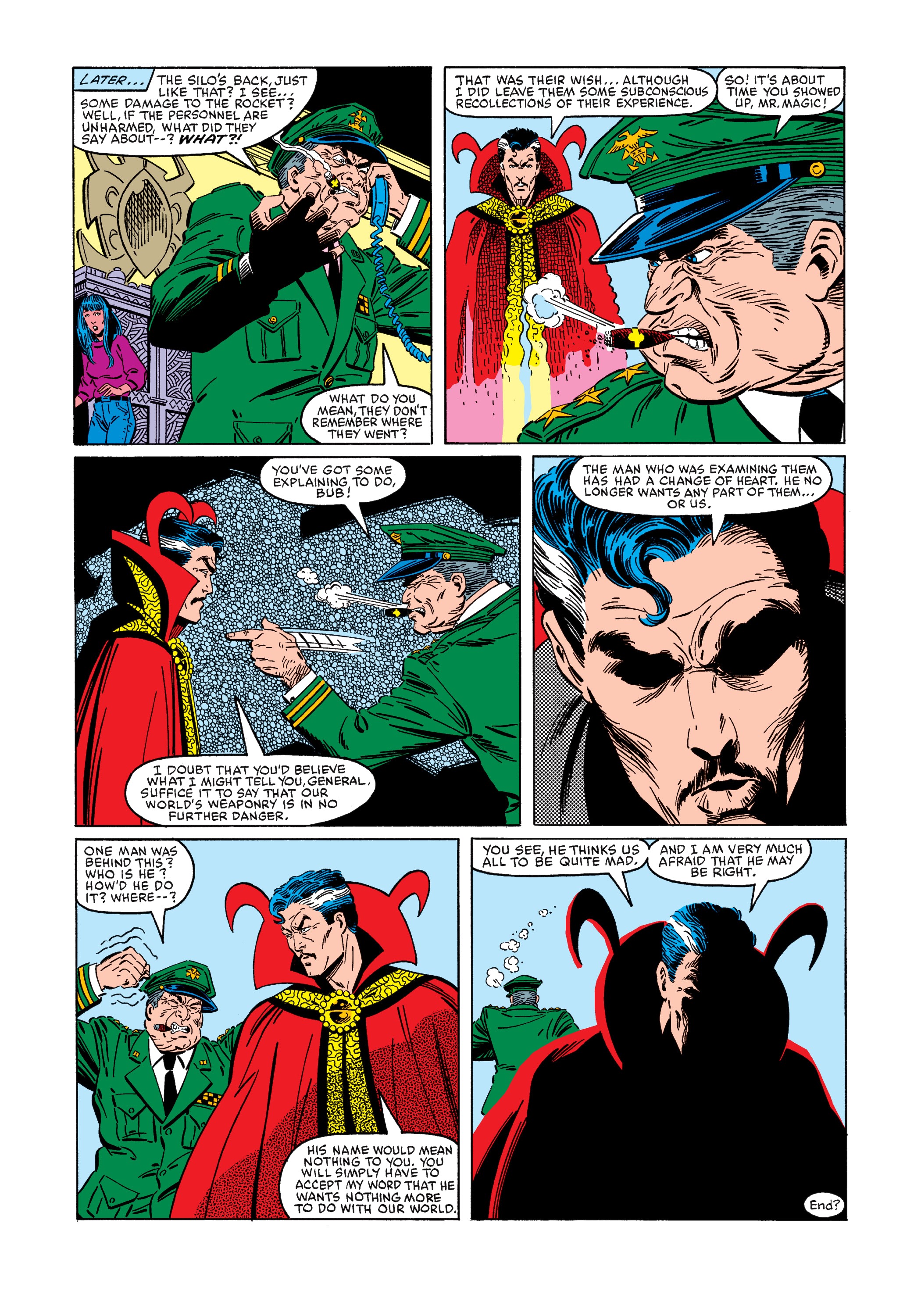 Read online Marvel Masterworks: Doctor Strange comic -  Issue # TPB 10 (Part 4) - 4