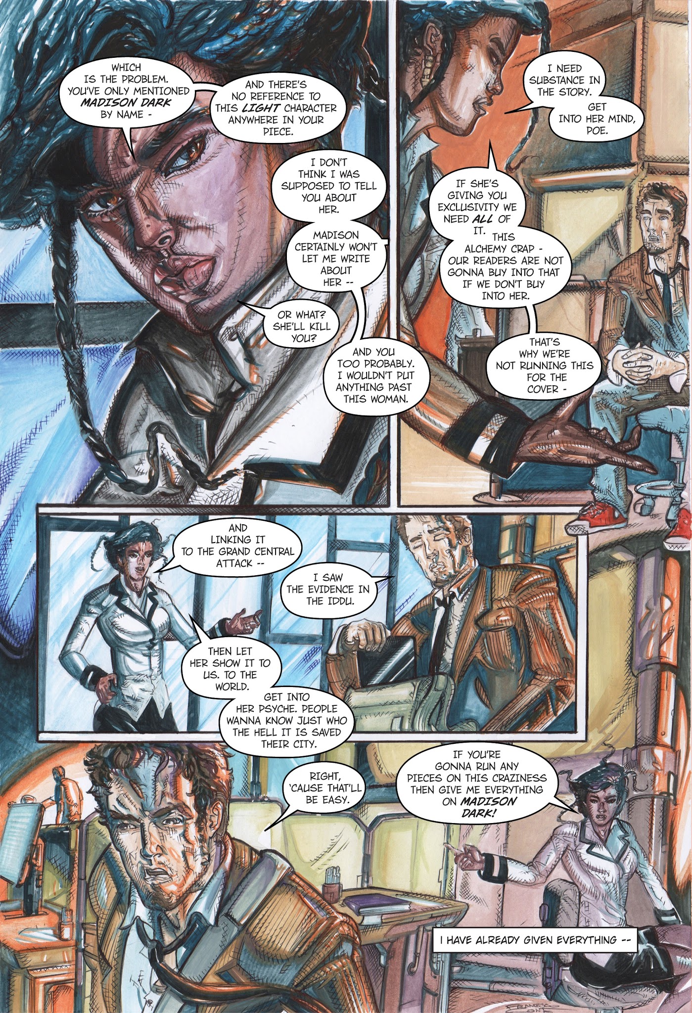 Read online Madison Dark comic -  Issue #3 - 4
