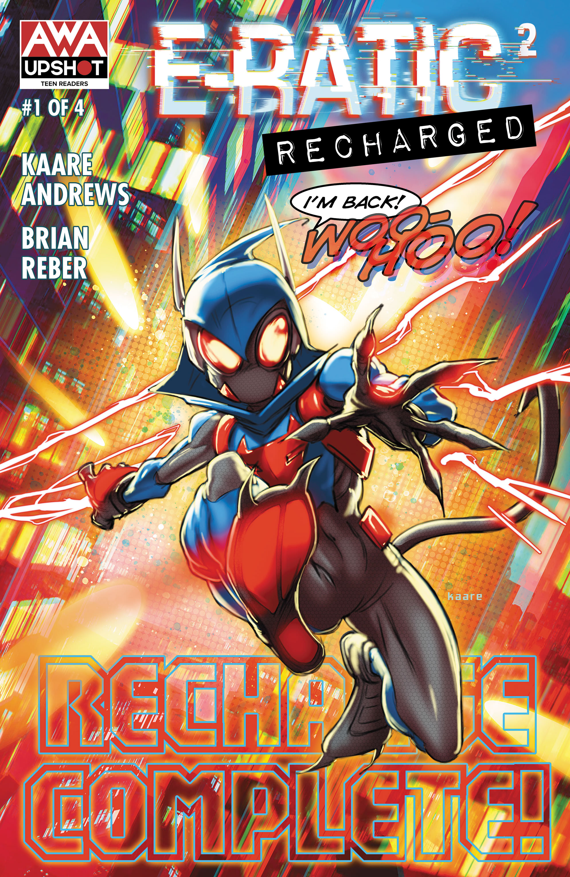 Read online E-Ratic: Recharged comic -  Issue #1 - 1