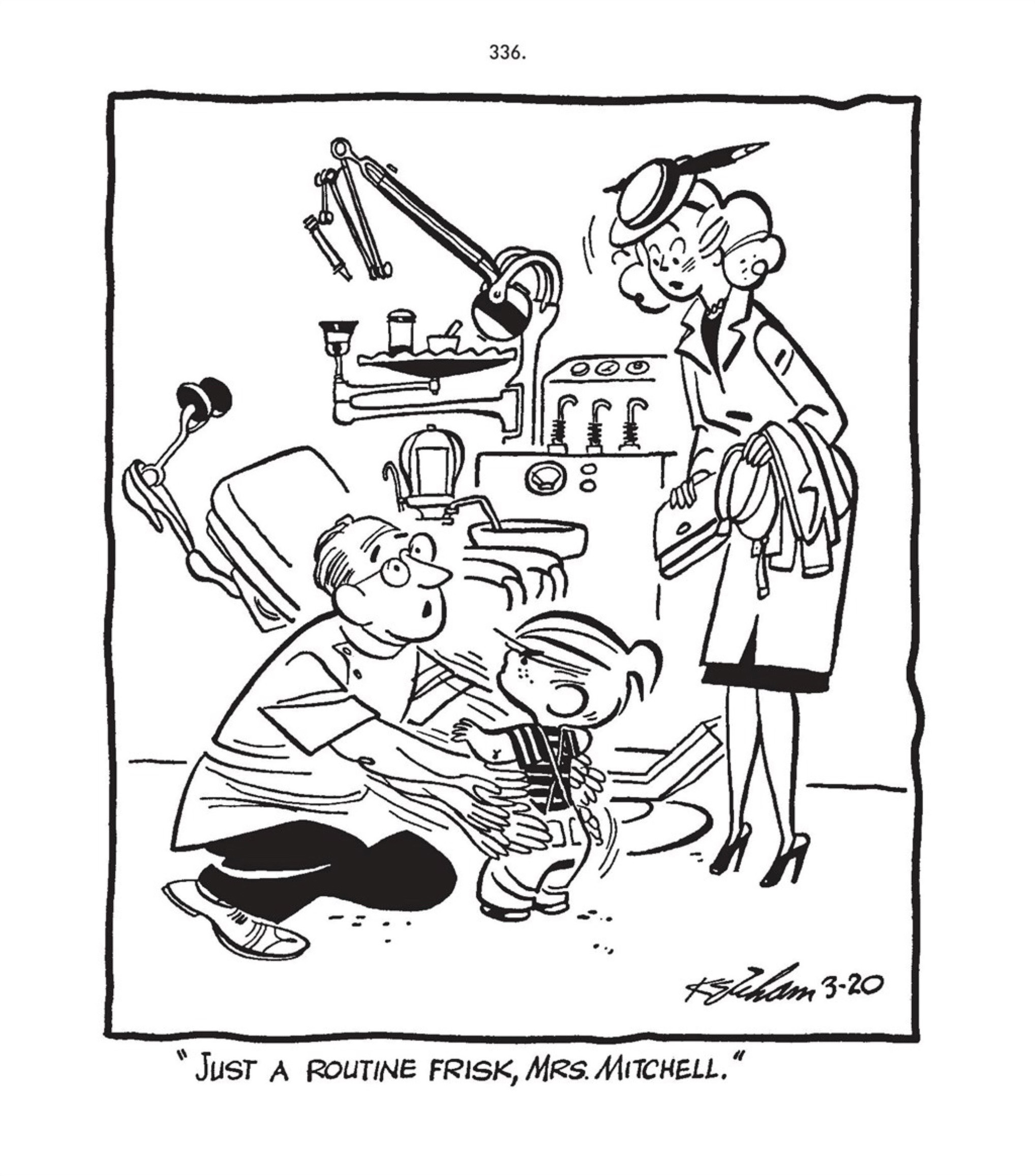 Read online Hank Ketcham's Complete Dennis the Menace comic -  Issue # TPB 1 (Part 4) - 62