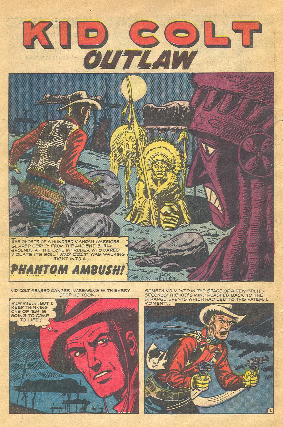Read online Kid Colt Outlaw comic -  Issue #69 - 10