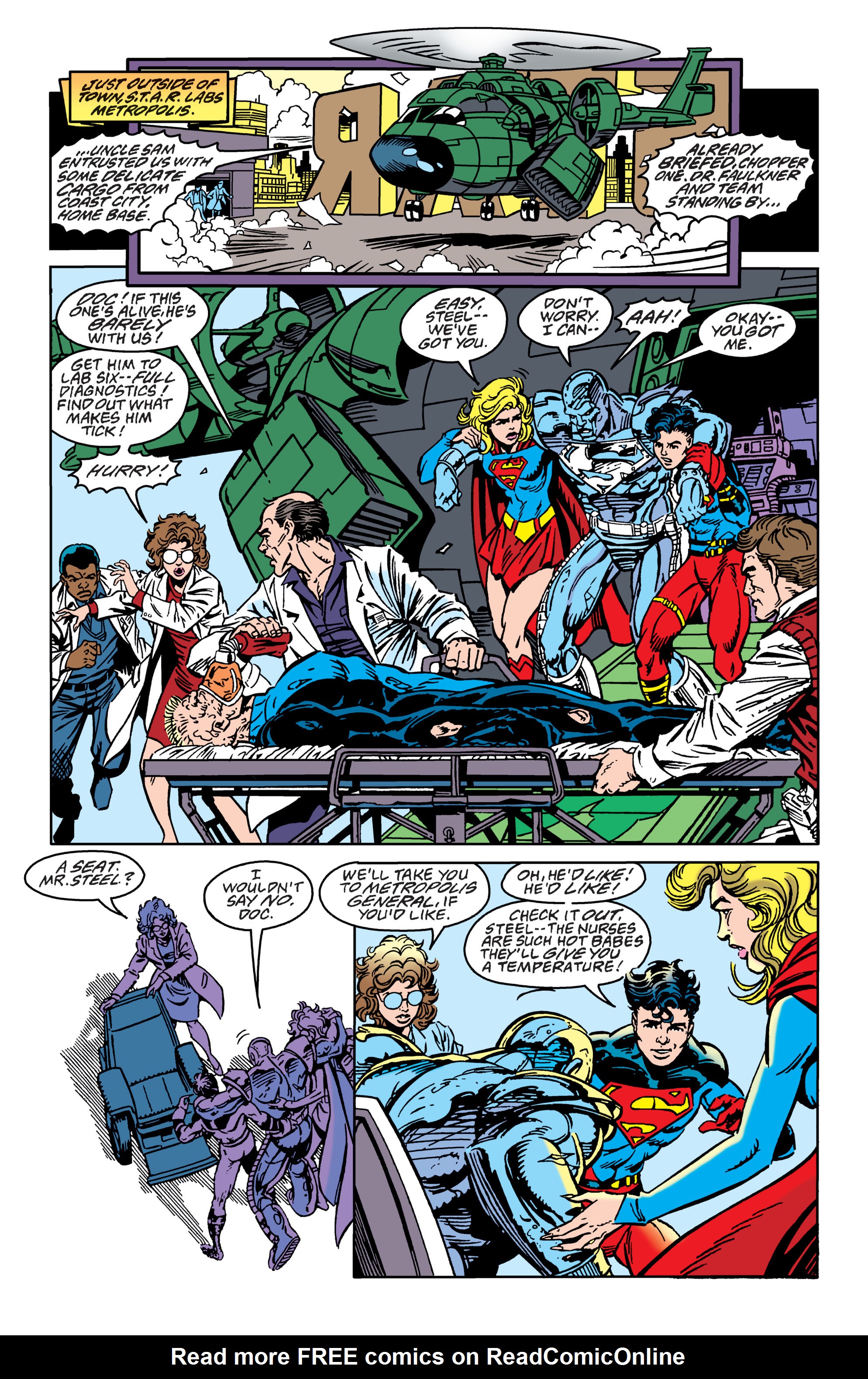 Read online Superman: The Return of Superman comic -  Issue # TPB 2 - 154