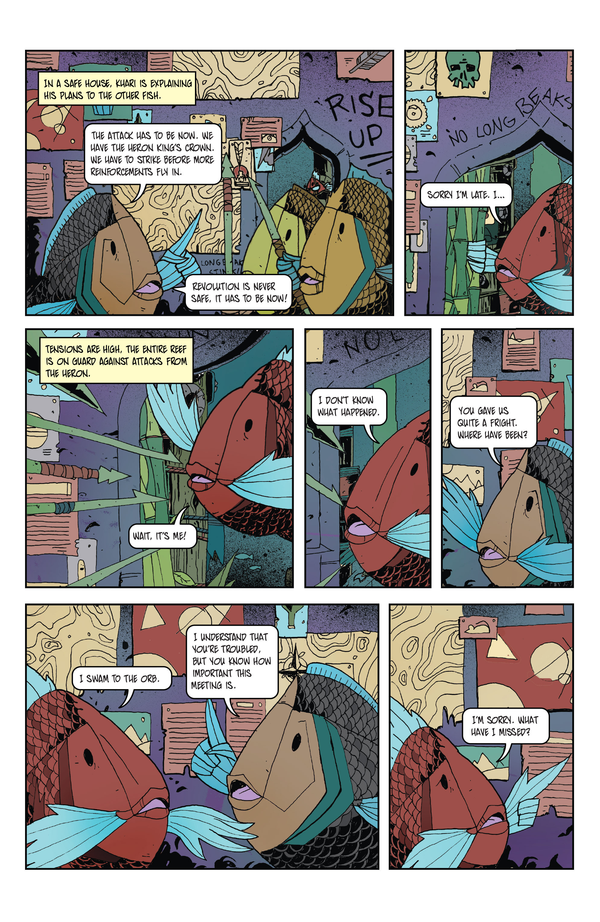 Read online The Little Red Fish comic -  Issue #4 - 18