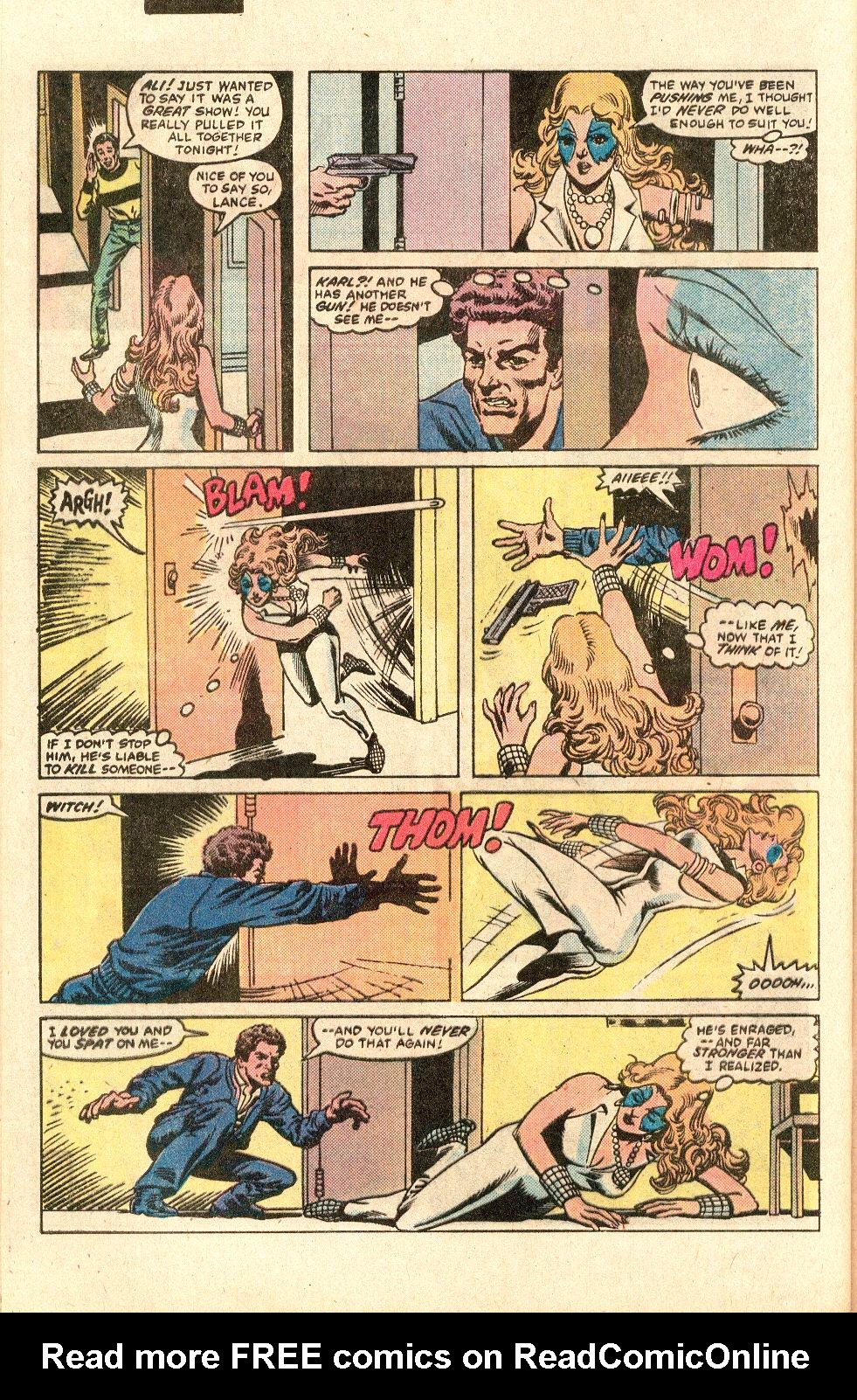 Read online Dazzler (1981) comic -  Issue #25 - 21