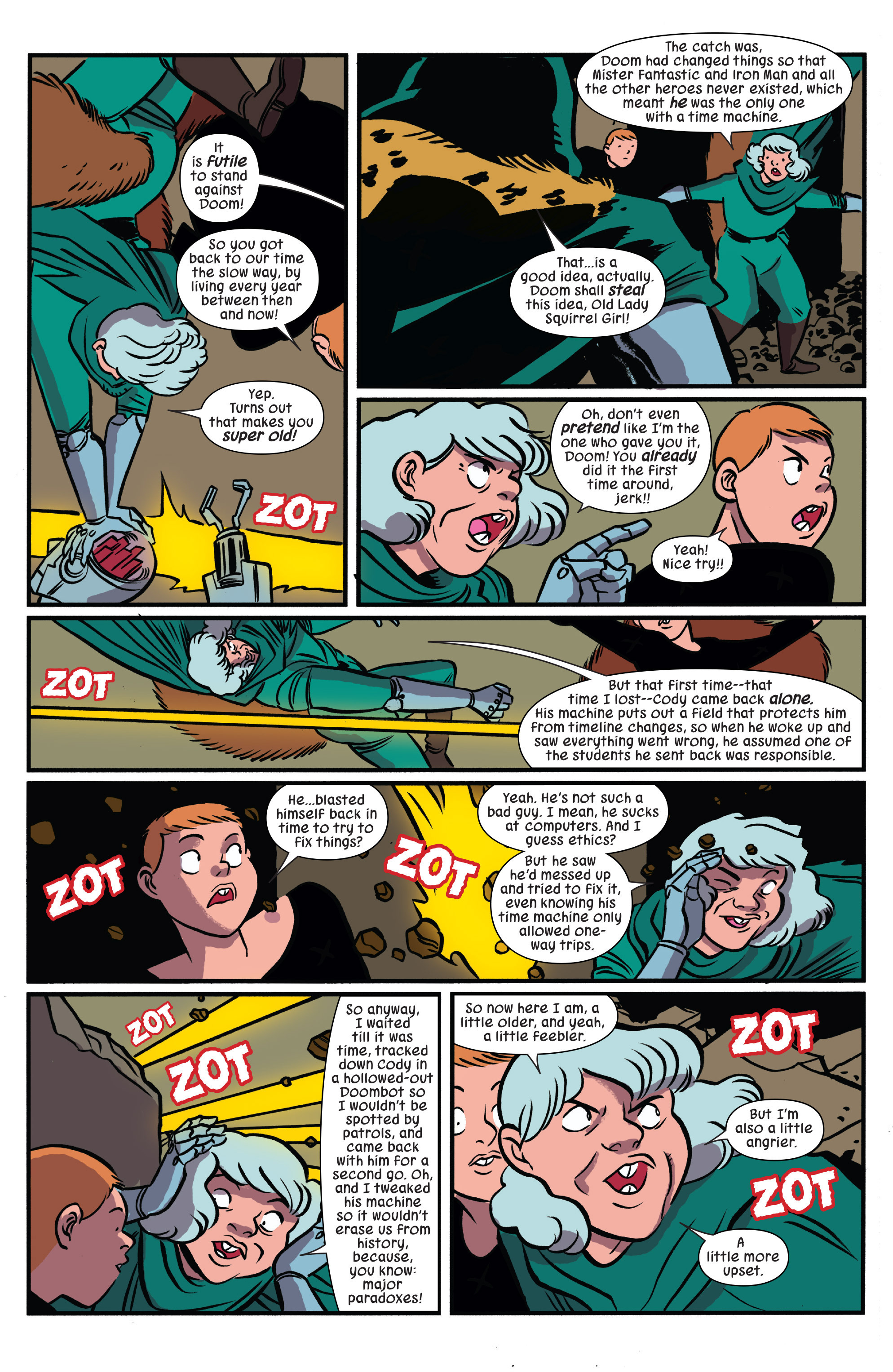 Read online The Unbeatable Squirrel Girl II comic -  Issue #5 - 9