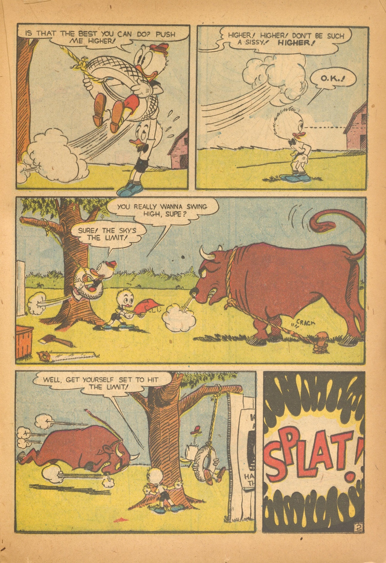 Read online Super Duck Comics comic -  Issue #17 - 29