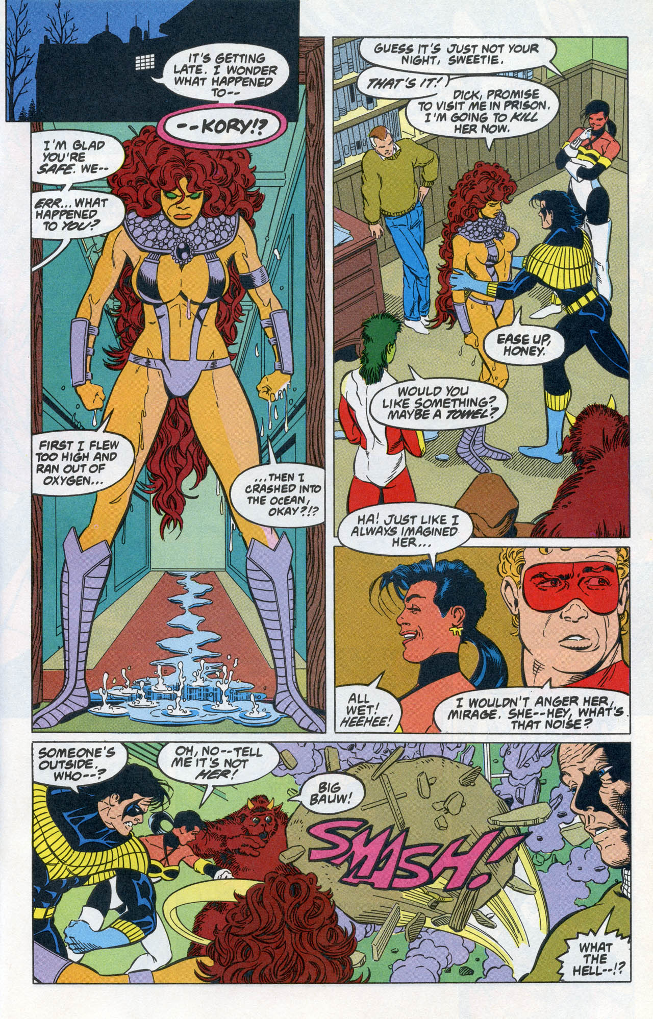 Read online Team Titans comic -  Issue #2 - 23