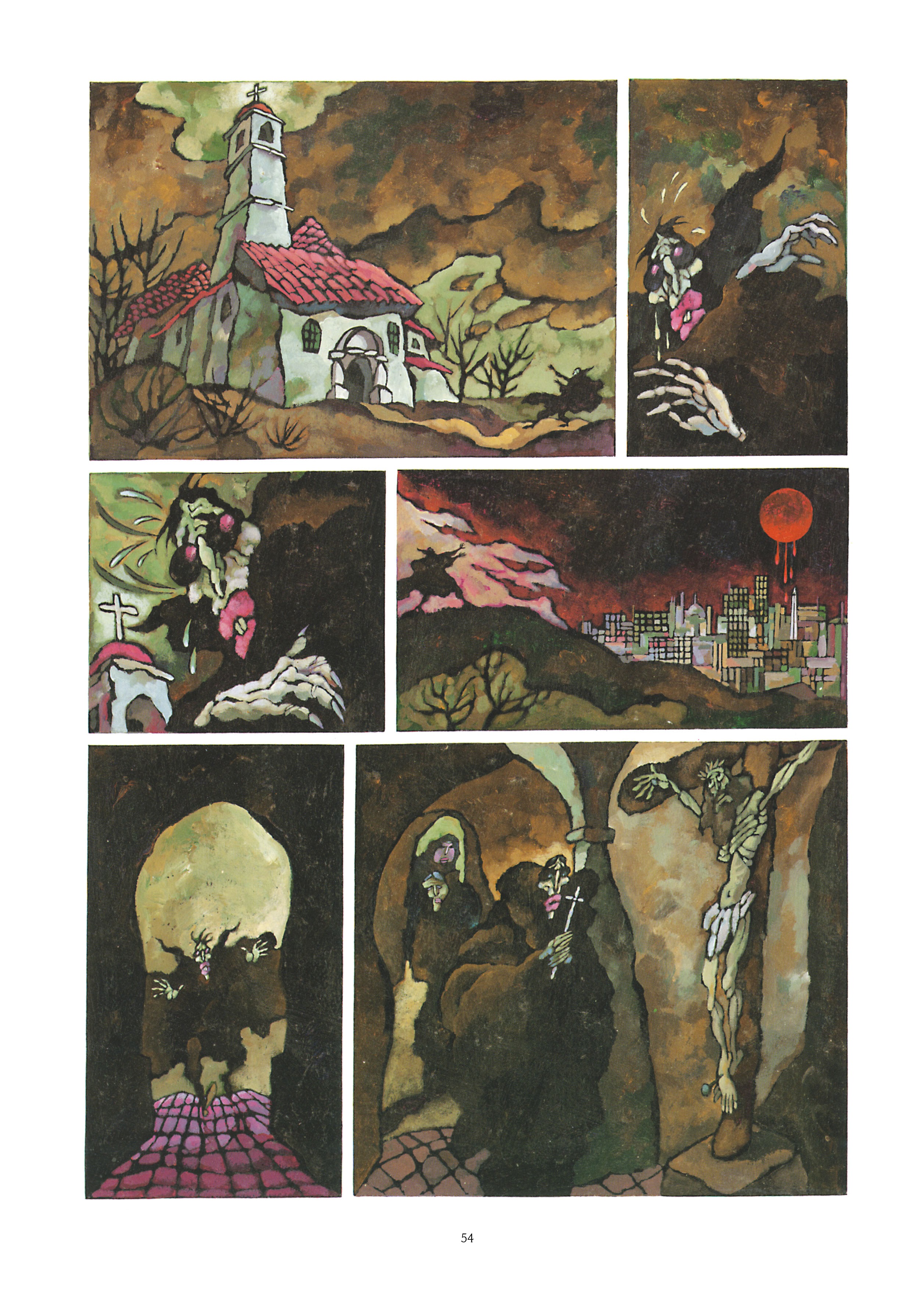 Read online Alberto Breccia's Dracula comic -  Issue # TPB - 48
