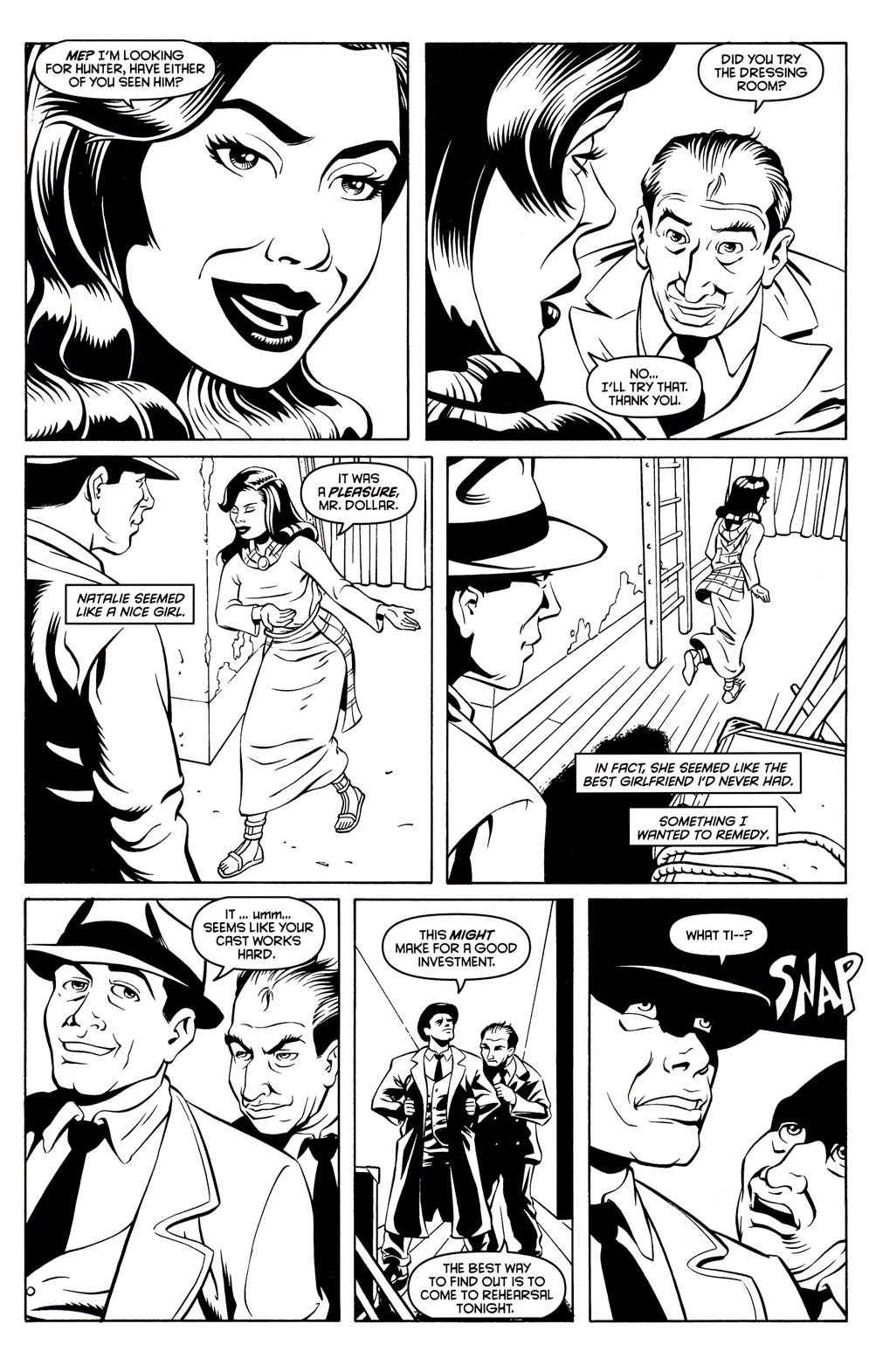 Read online Moonstone Noir: Johnny Dollar comic -  Issue # Full - 10