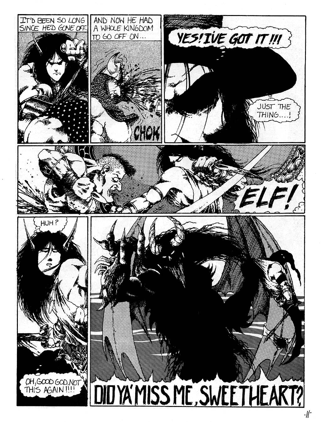 Read online Poison Elves (1993) comic -  Issue #8 - 13