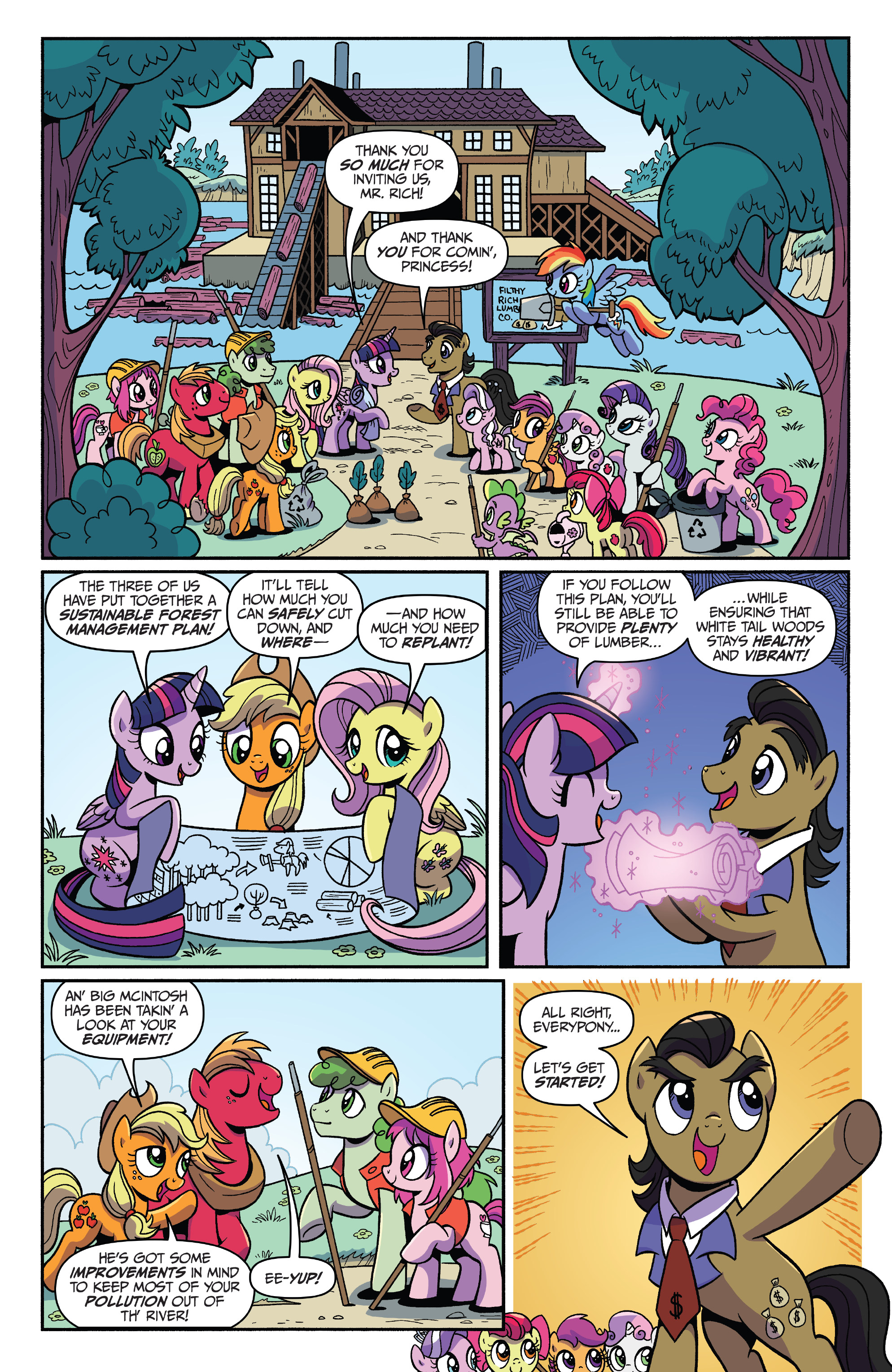 Read online My Little Pony: Spirit of the Forest comic -  Issue #3 - 18