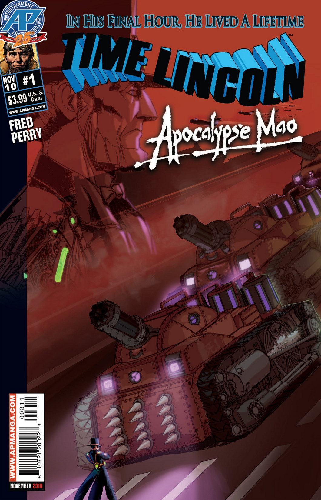 Read online Time Lincoln: Apocalypse Mao comic -  Issue # Full - 1