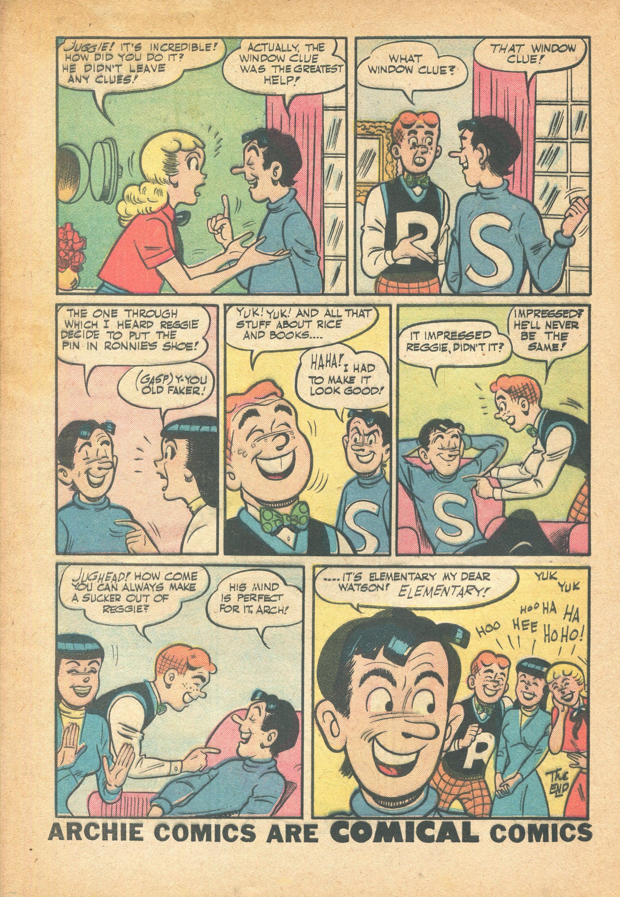 Read online Archie's Pal Jughead comic -  Issue #46 - 34