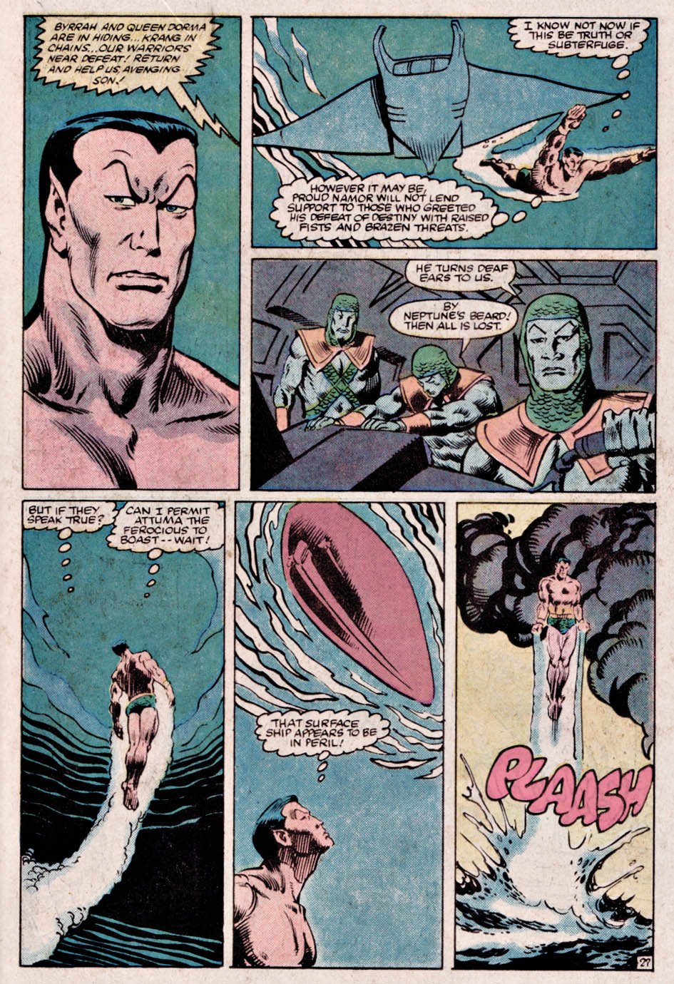 What If? (1977) issue 41 - The Sub-mariner had saved Atlantis from its destiny - Page 27