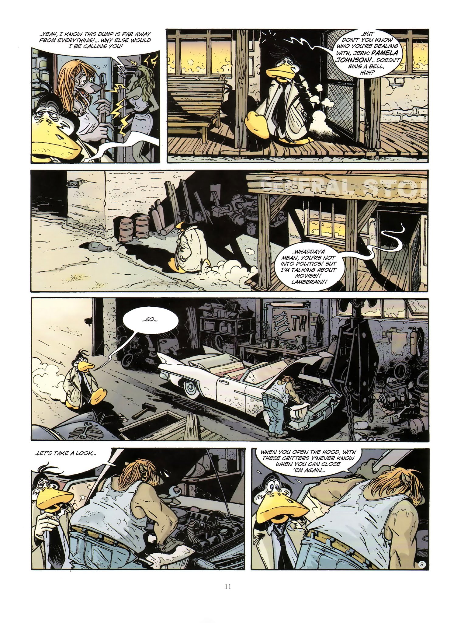 Read online Une enquête de l'inspecteur Canardo comic -  Issue #10 - 12