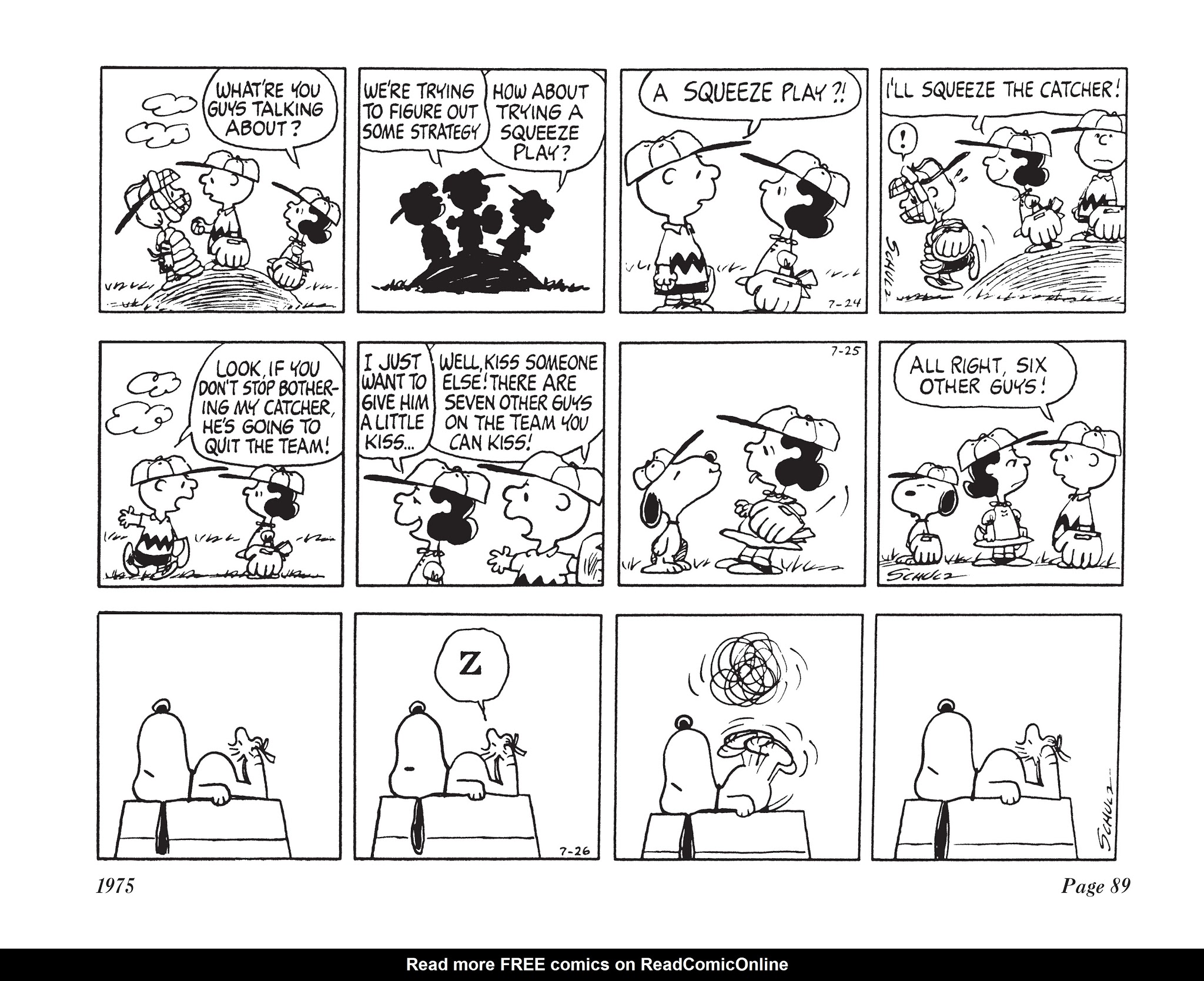 Read online The Complete Peanuts comic -  Issue # TPB 13 - 105
