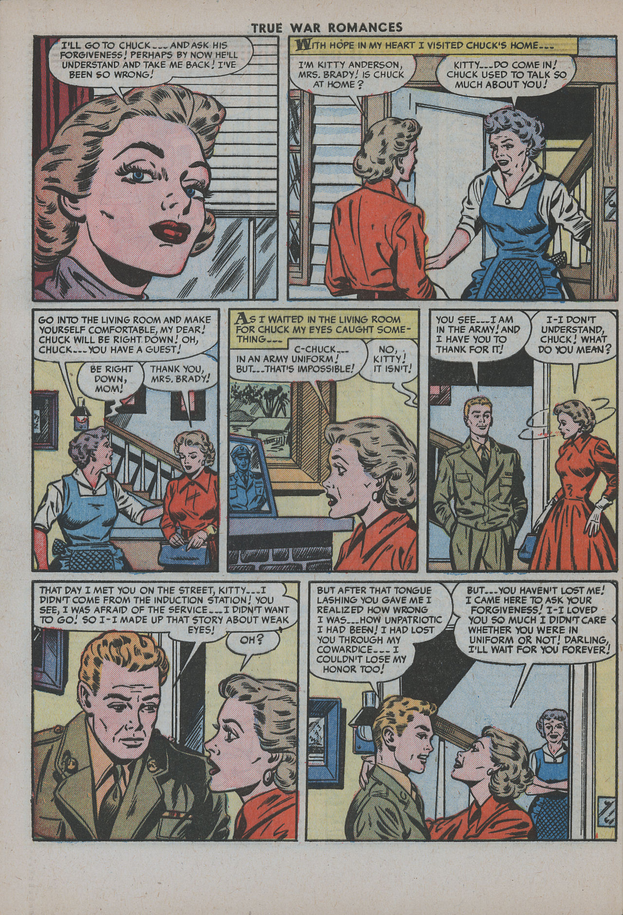 Read online True War Romances comic -  Issue #15 - 32