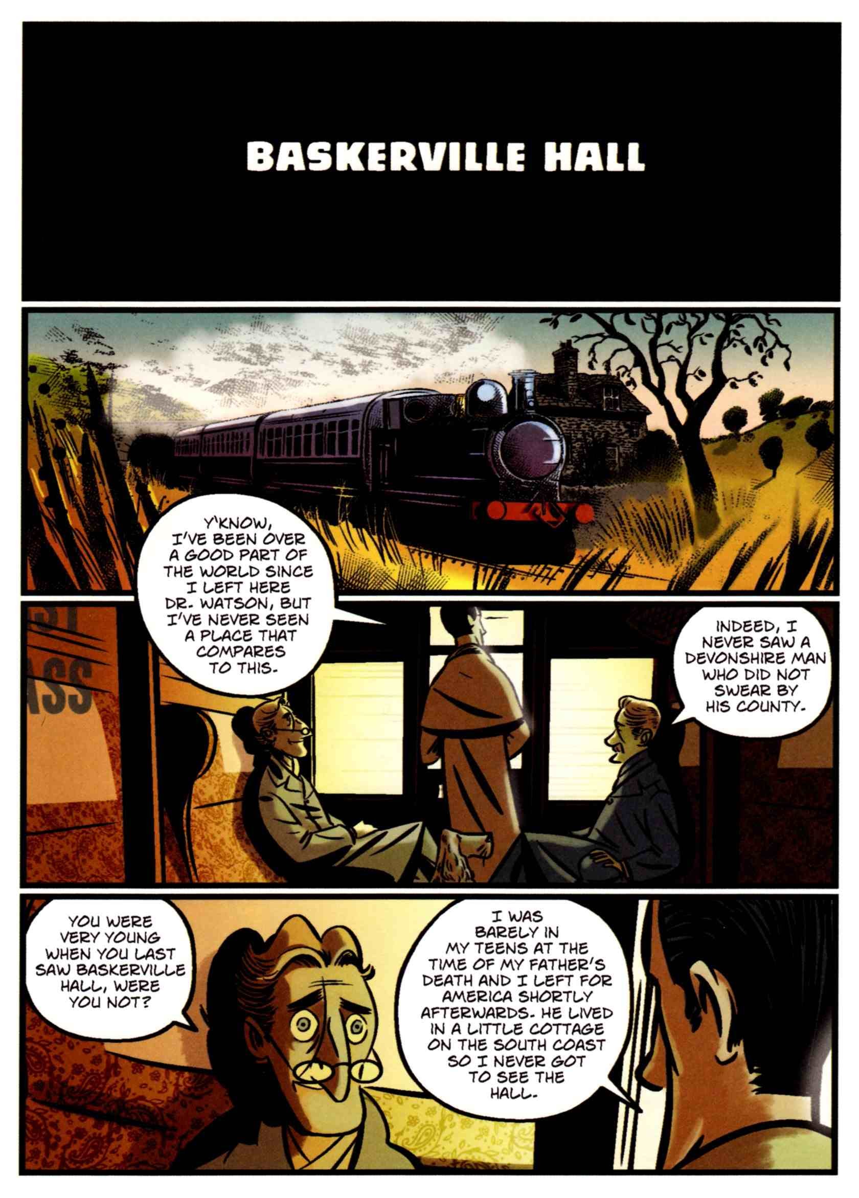 Read online The Hound of the Baskervilles (2009) comic -  Issue # TPB - 59