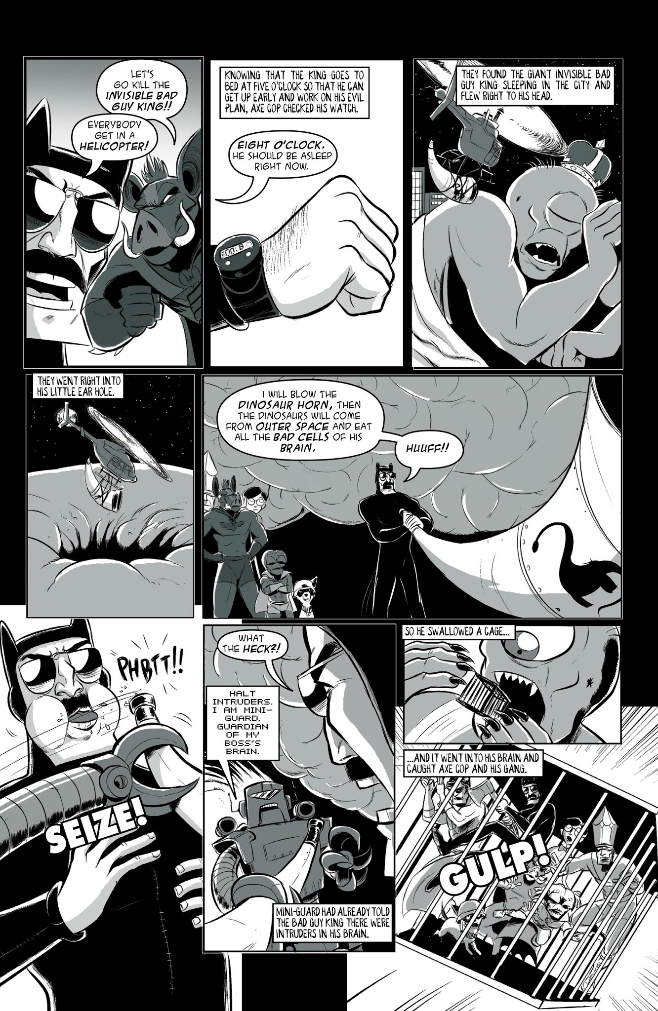 Read online Axe Cop comic -  Issue # TPB 3 - 28