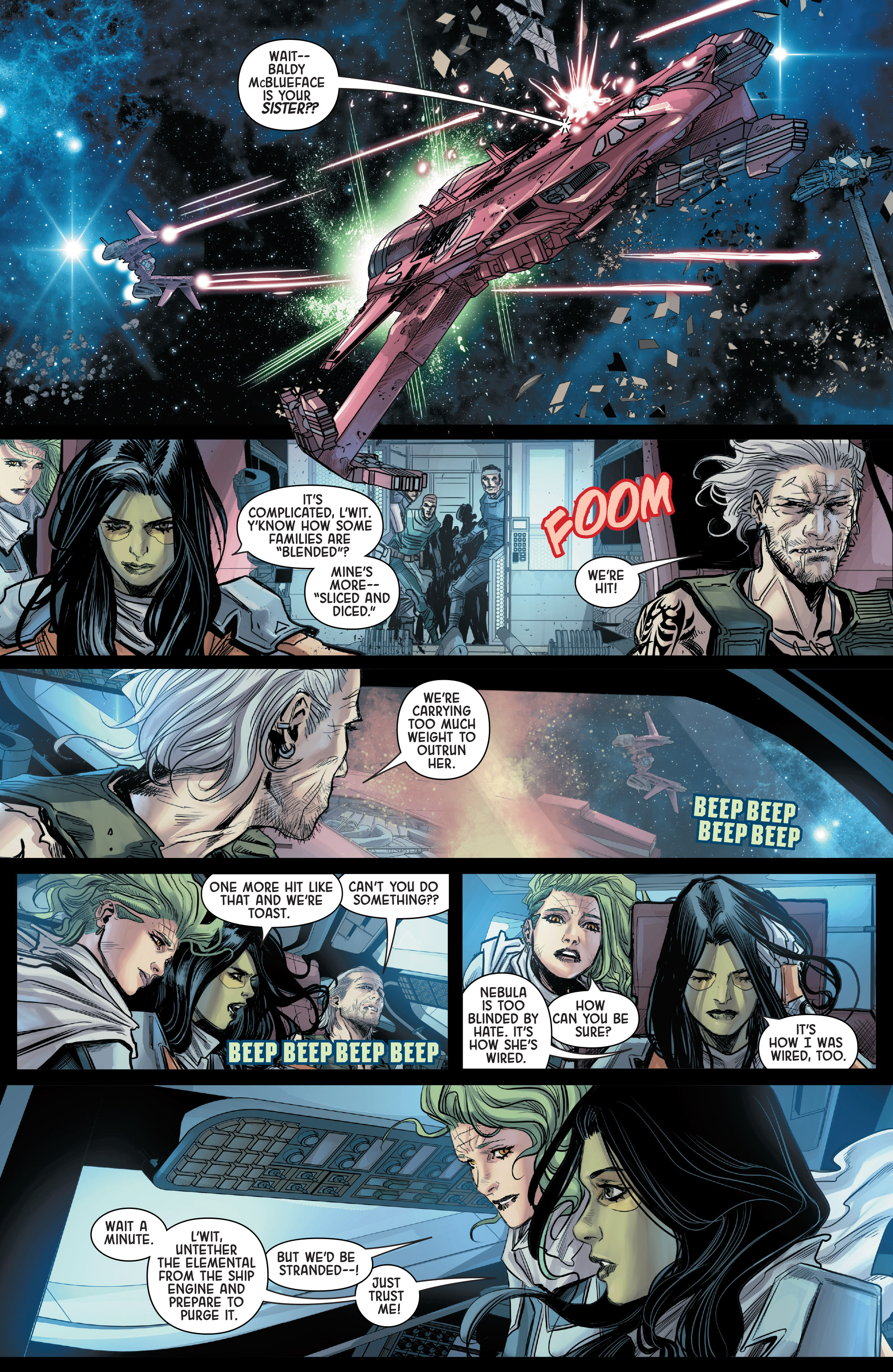 Read online Gamora comic -  Issue #5 - 17