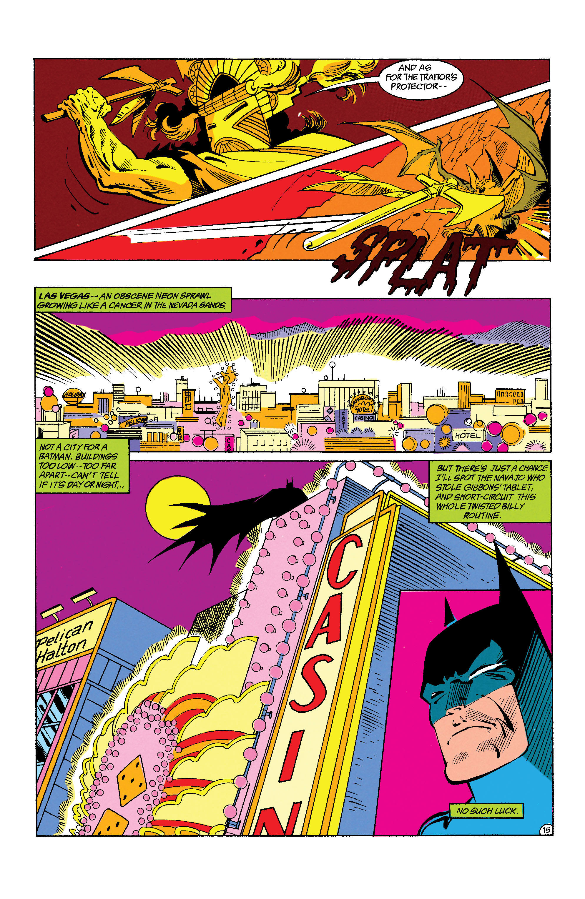 Read online Batman (1940) comic -  Issue #463 - 16