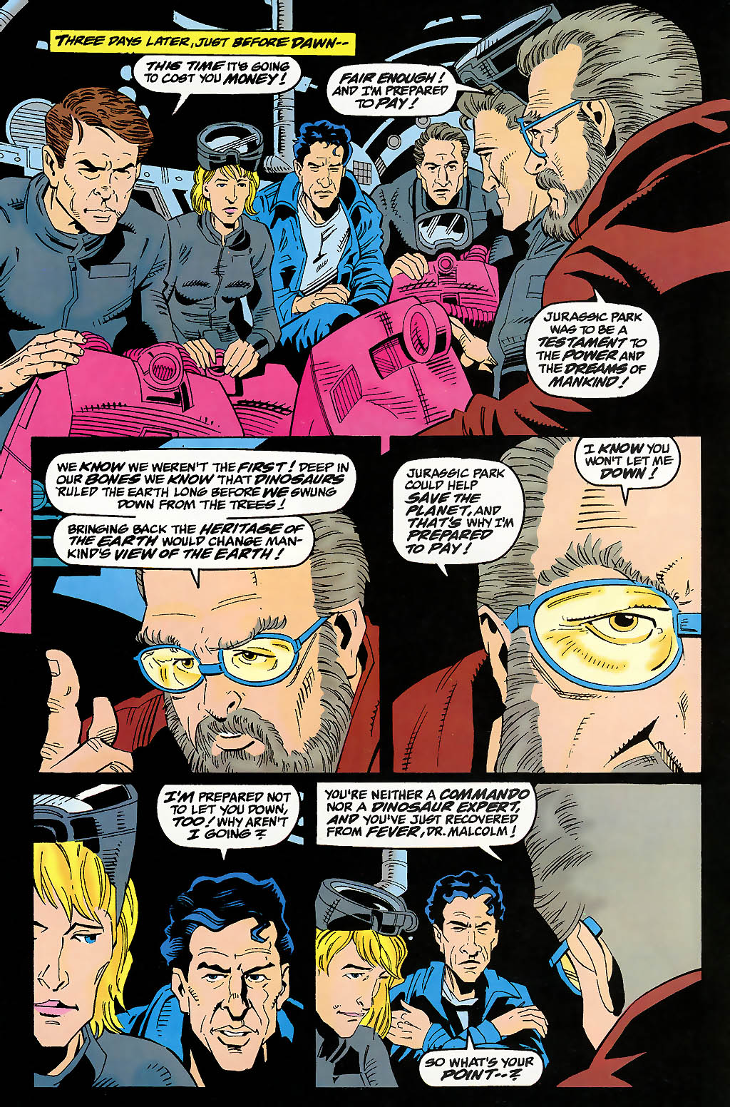 Read online Return To Jurassic Park comic -  Issue #1 - 9