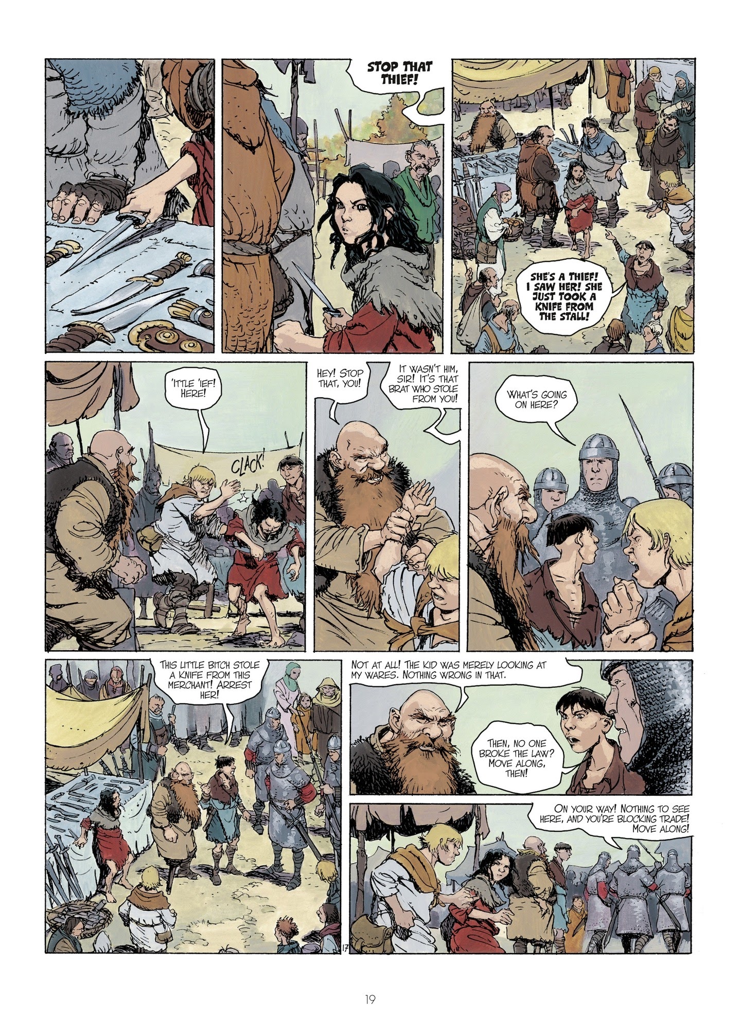Read online Thorgal - Kriss of Valnor: I Forget Nothing! comic -  Issue # Full - 21