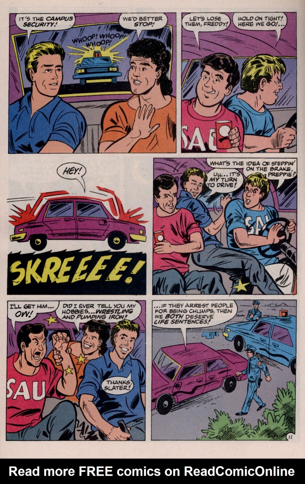Read online Saved By The Bell comic -  Issue #2 - 16