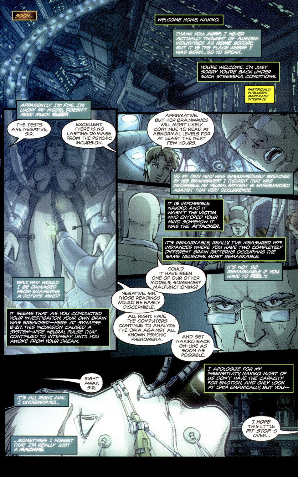 Read online Witchblade/Darkminds: The Return of Paradox comic -  Issue #1 - 13