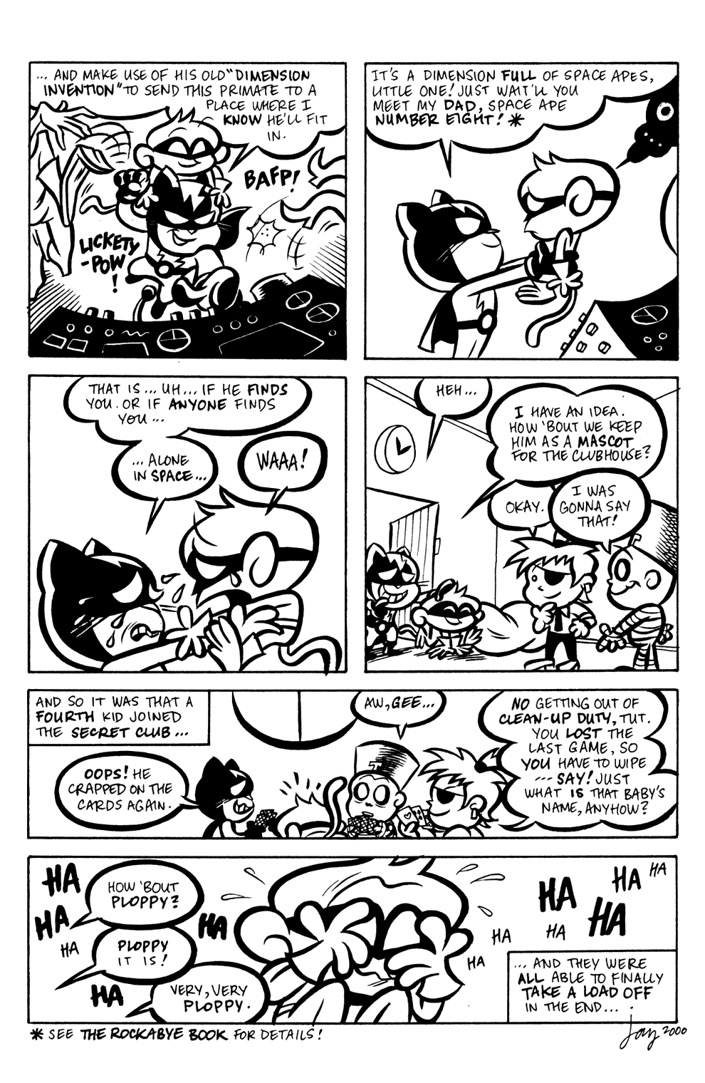 Read online Jetcat Clubhouse comic -  Issue #1 - 6
