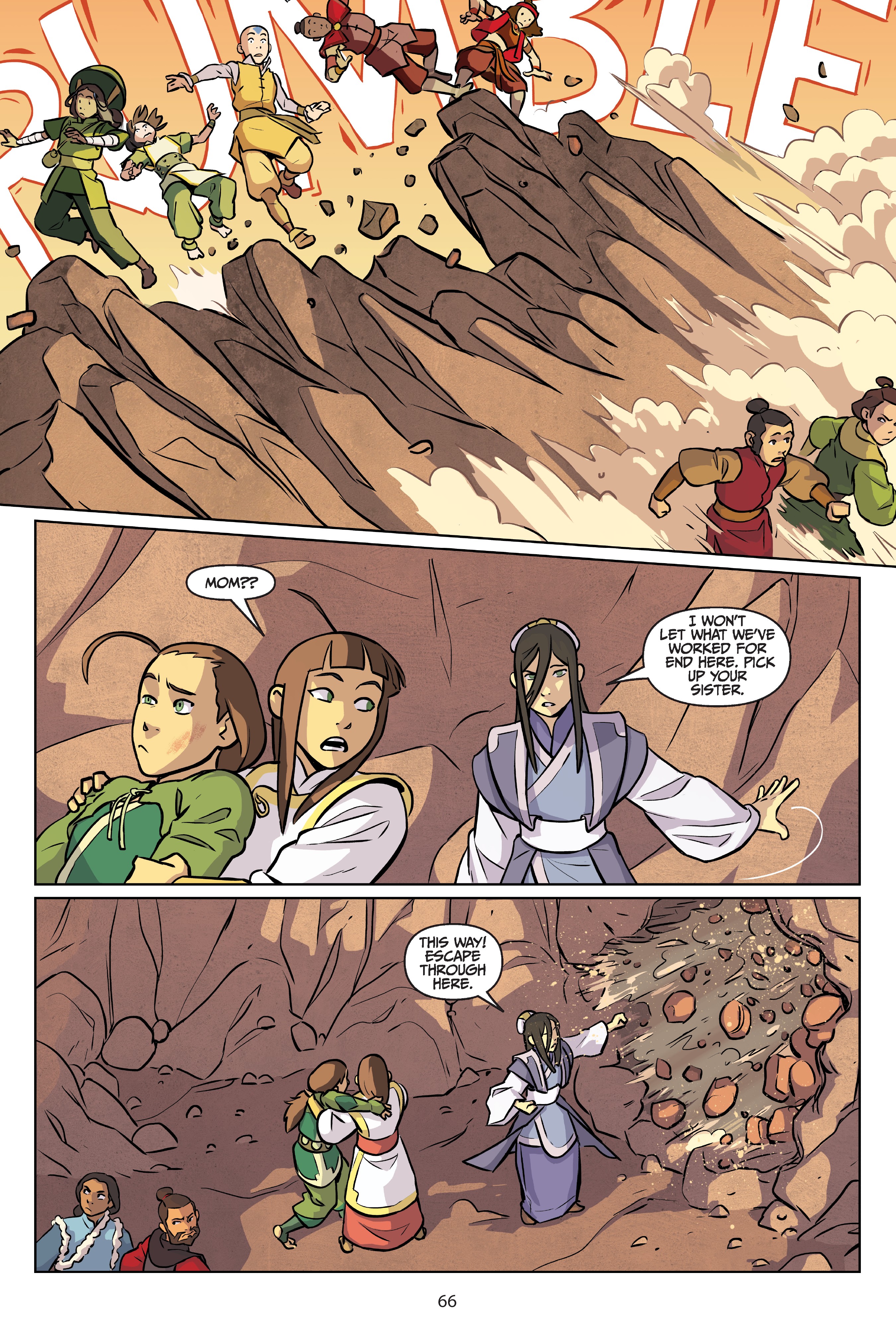 Read online Nickelodeon Avatar: The Last Airbender - Imbalance comic -  Issue # TPB 2 - 67