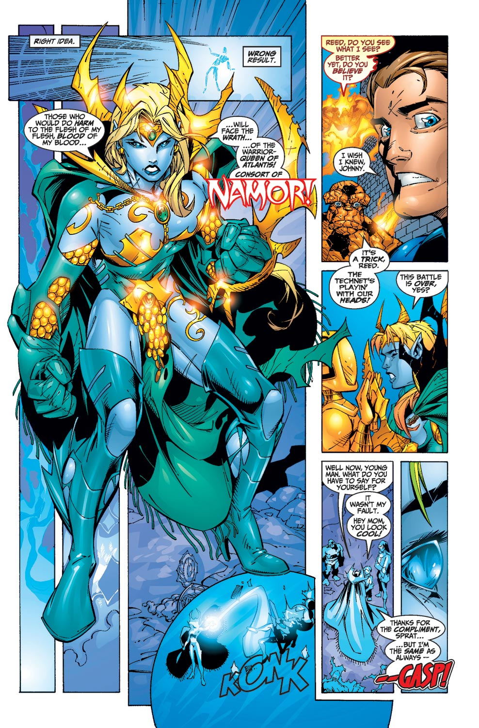 Read online Fantastic Four (1998) comic -  Issue #7 - 21