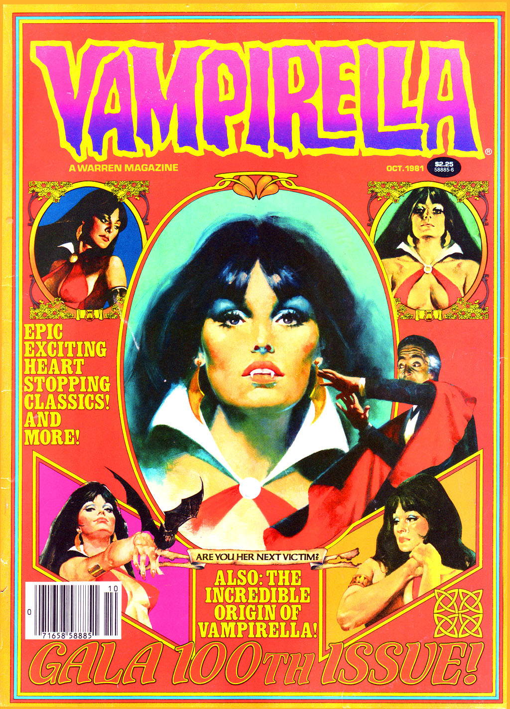 Read online Vampirella (1969) comic -  Issue #100 - 1