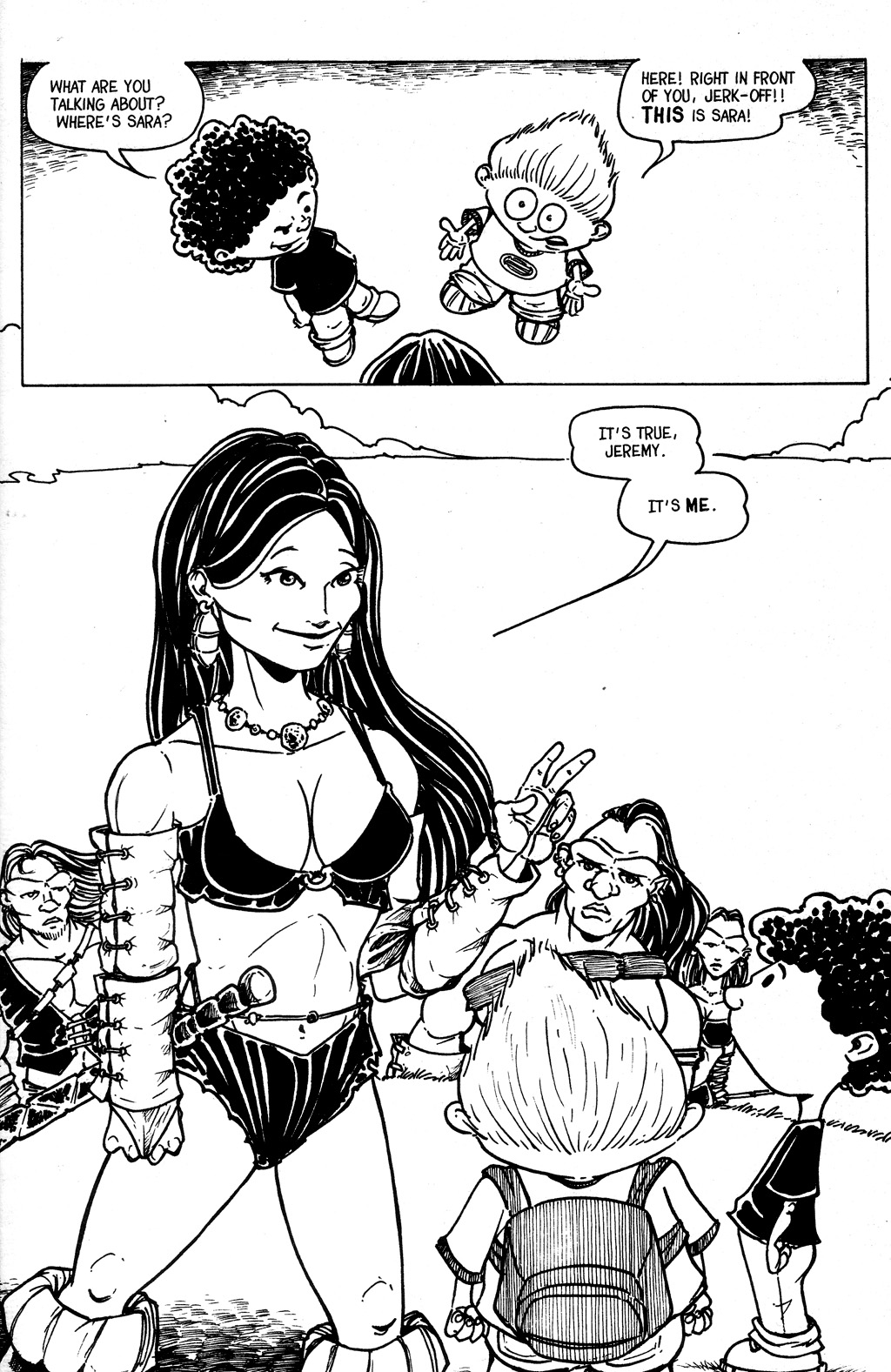 Read online The Adventures of Barry Ween, Boy Genius 3: Monkey Tales comic -  Issue #5 - 3
