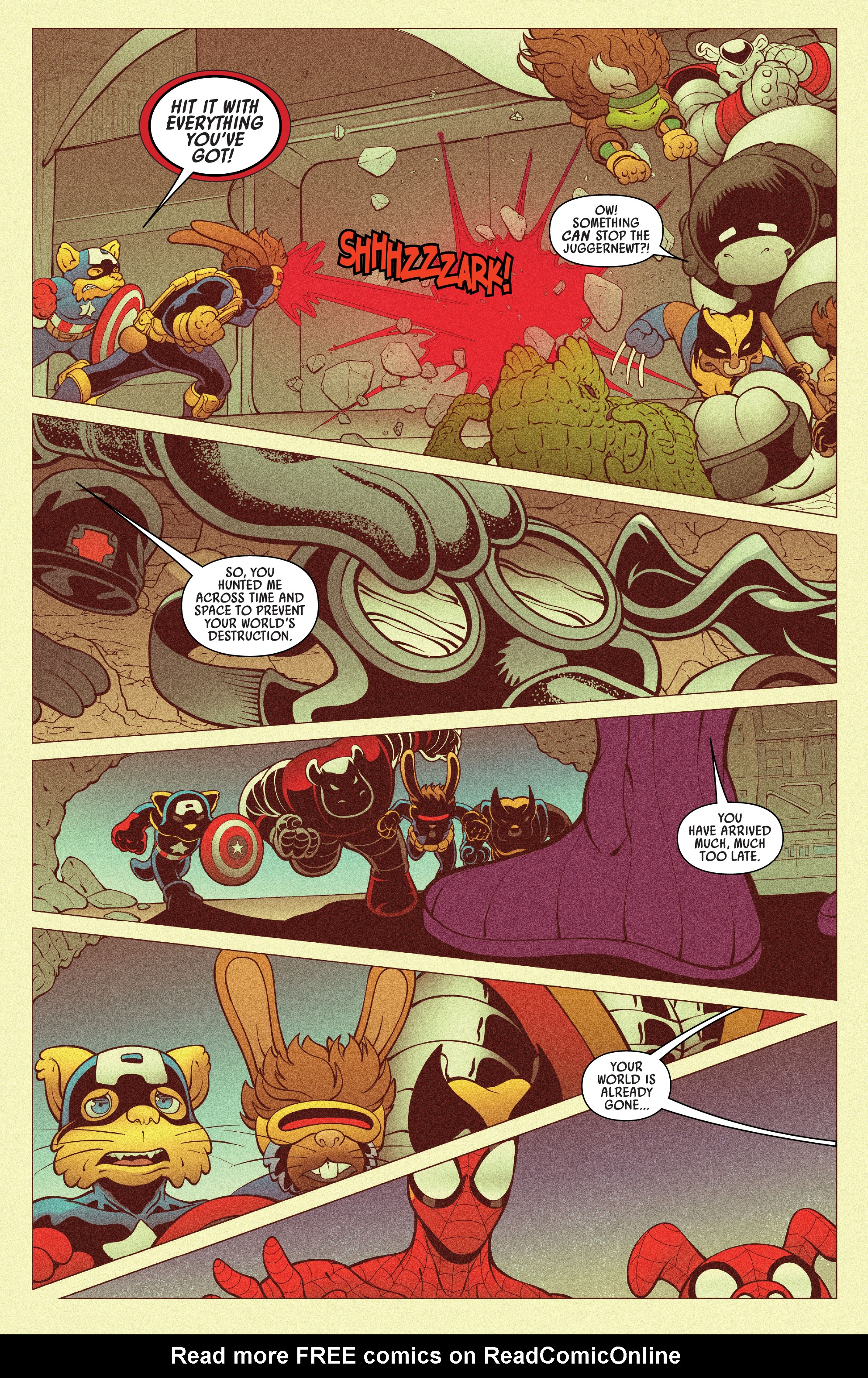 Read online Spider-Ham comic -  Issue #3 - 19